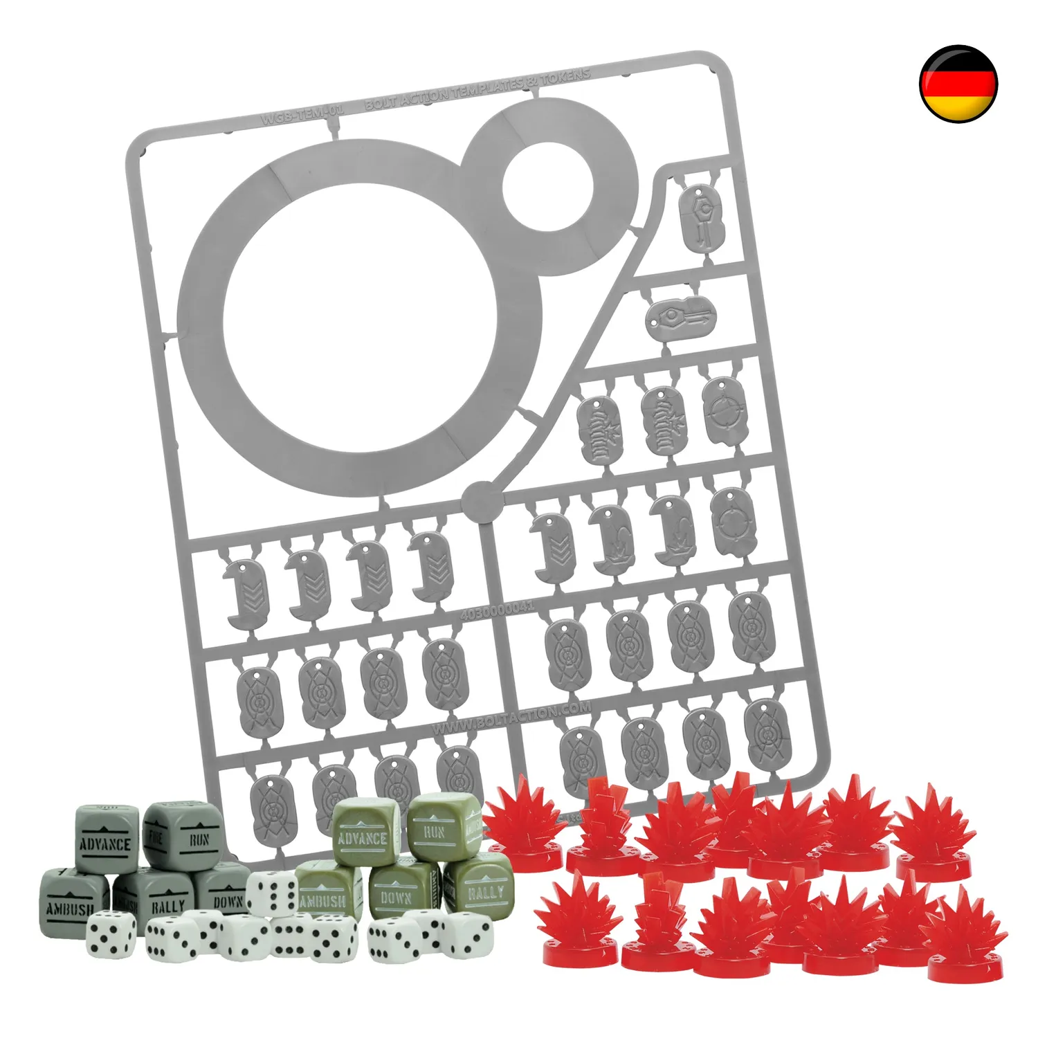Bolt Action Band of Brothers Third Edition boîte démarrage allemand