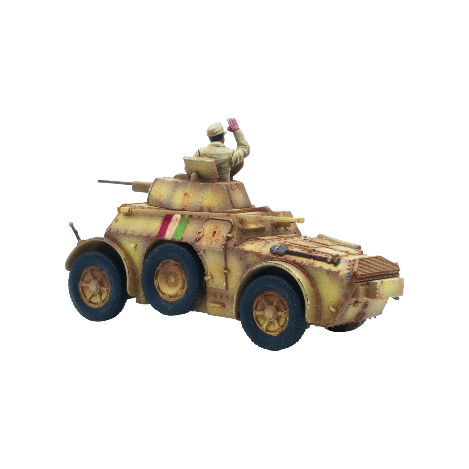 Bolt Action Autoblinda AB41/43 véhicule plastique + décalques