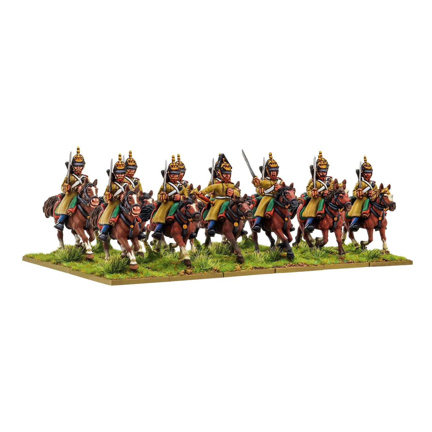 Black Powder Crimean War Russian Dragoons regiment cavalerie 12 figurines
