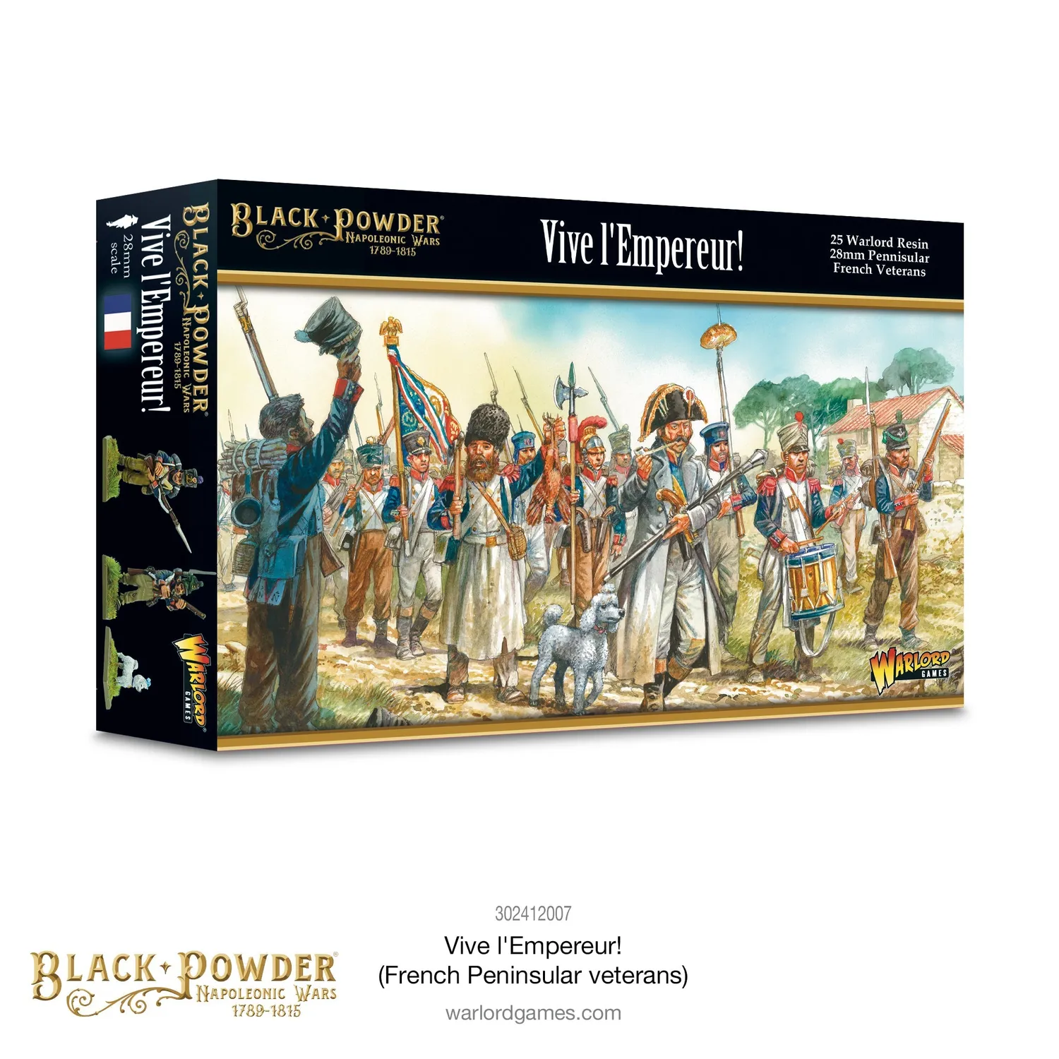 Black Powder Vive l'Empereur vétérans résine