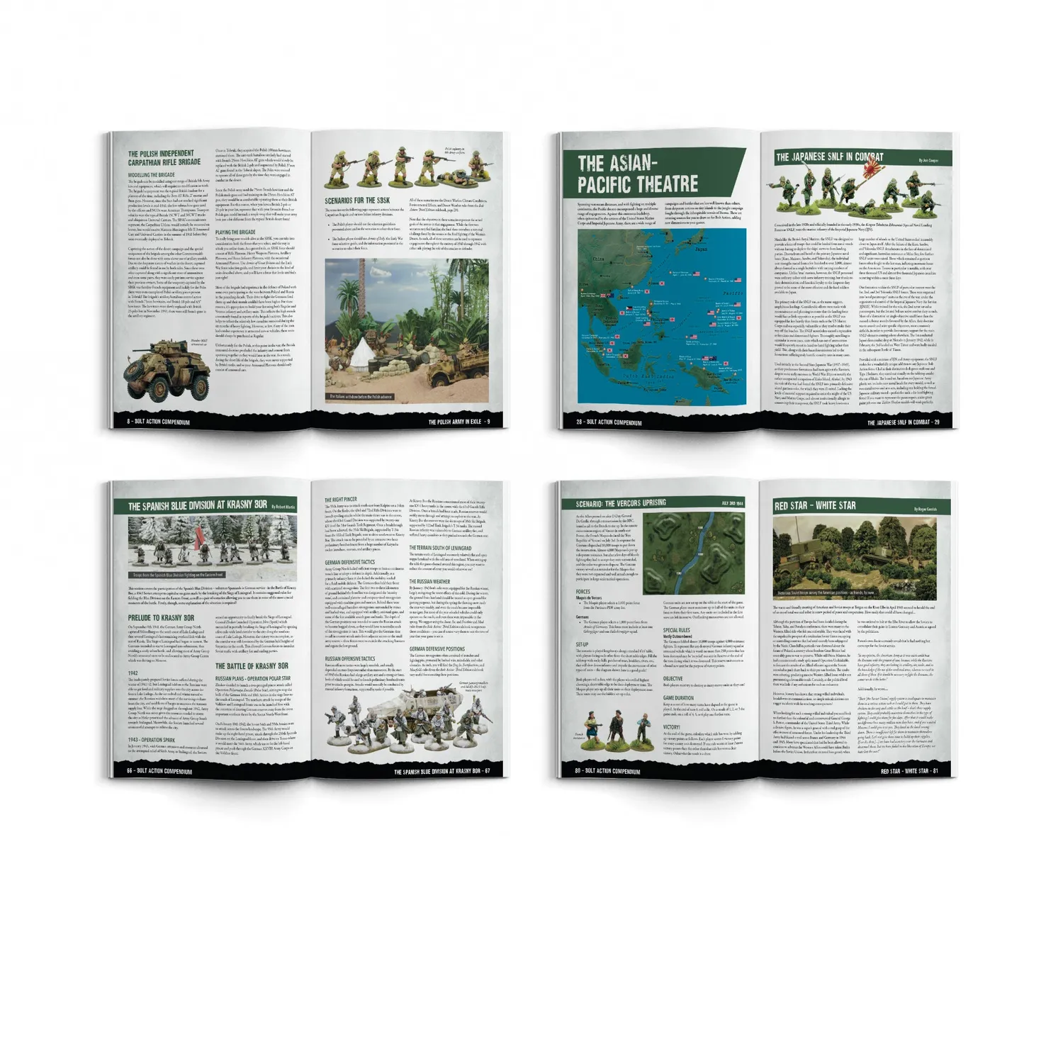 Bolt Action Compendium and Operation Rösselsprung livre avec figurine