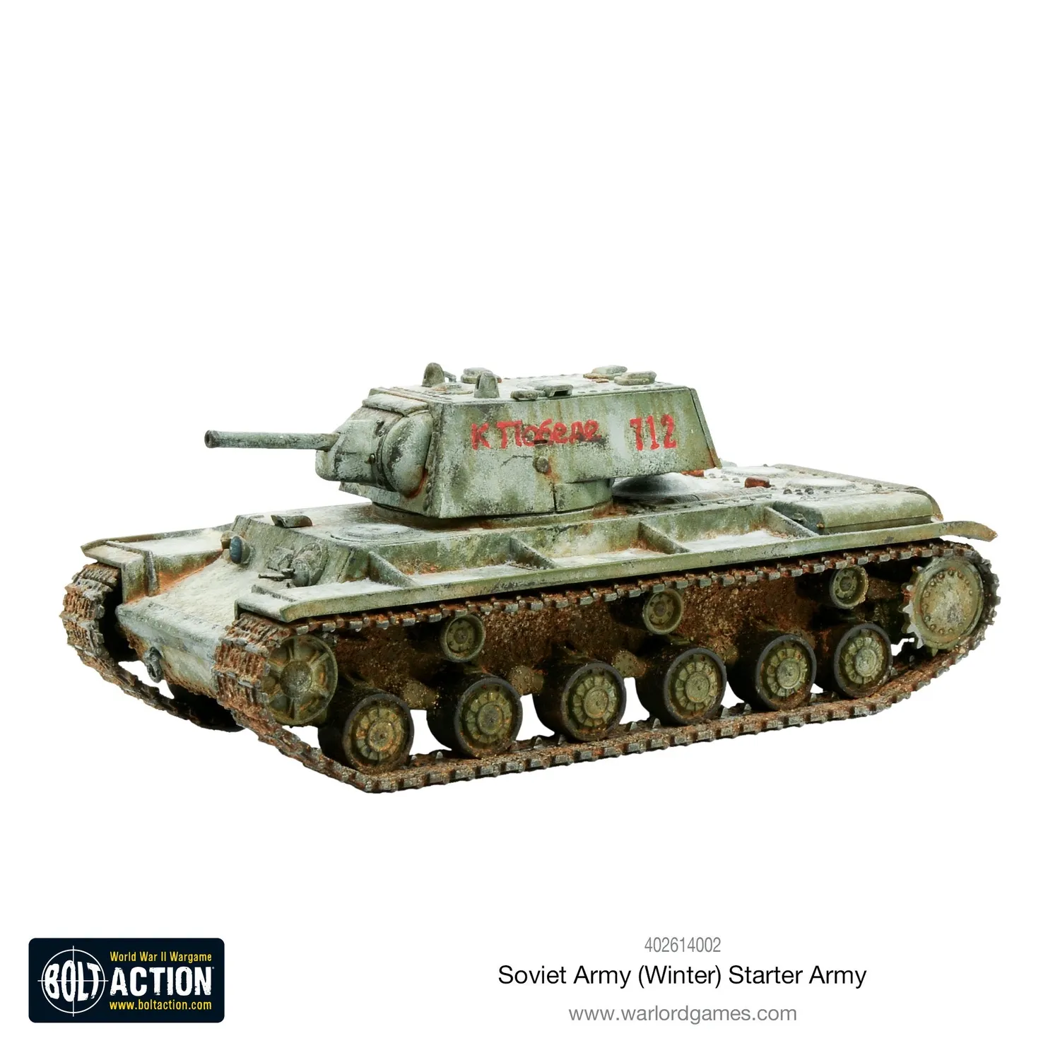 Bolt Action Soviet Army (Winter) starter army figurines hiver