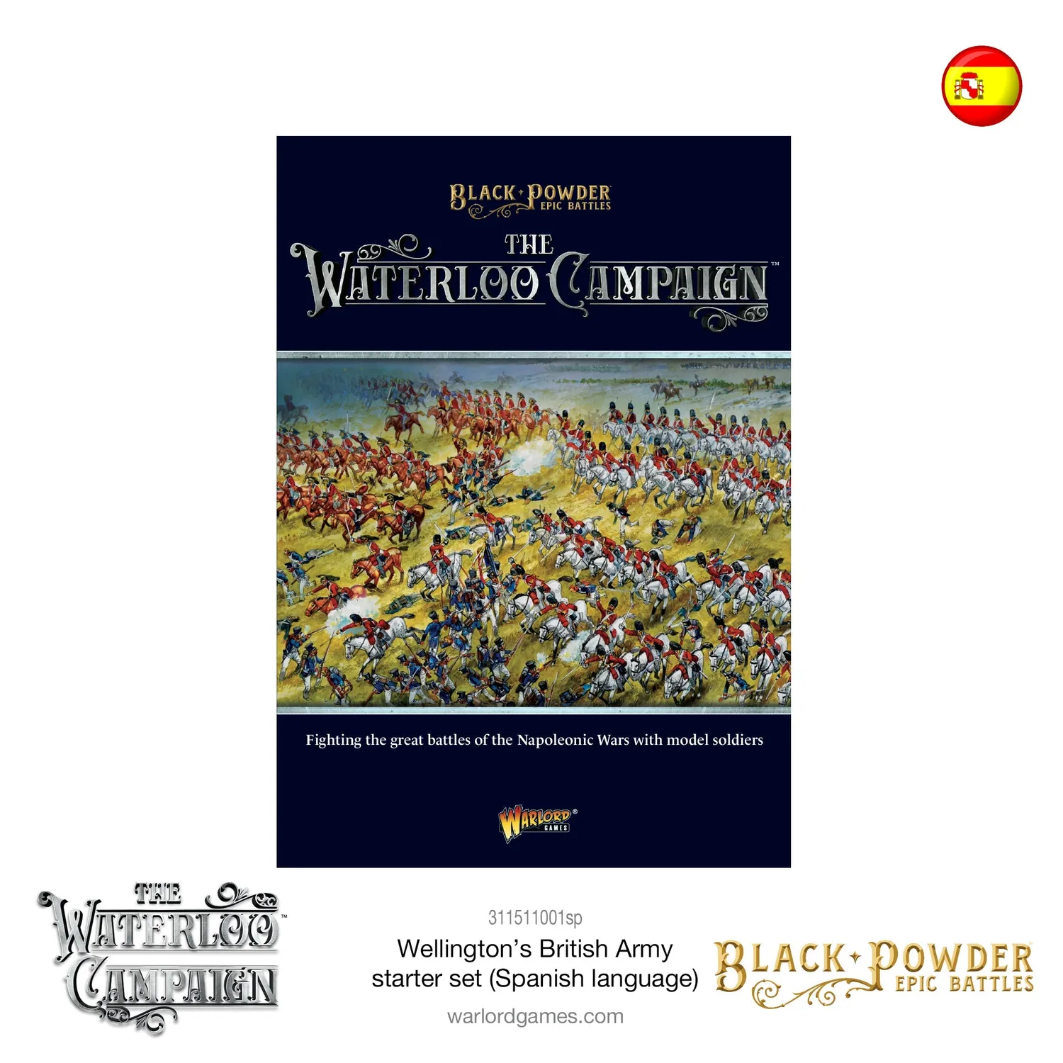 Black Powder Epic Battles Waterloo Wellington's British Army starter set plastique