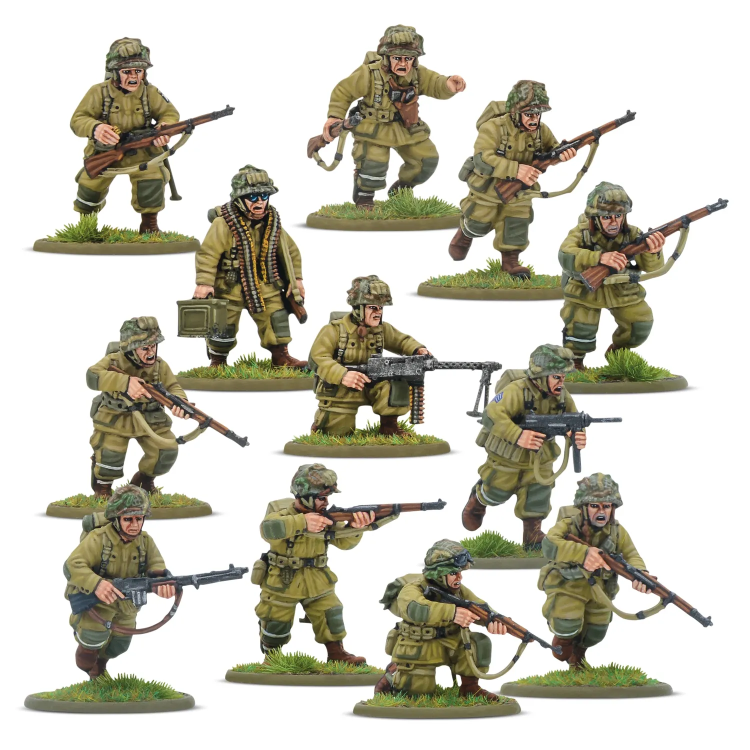 Bolt Action Currahee US Airborne coffret armée D-Day vétérans