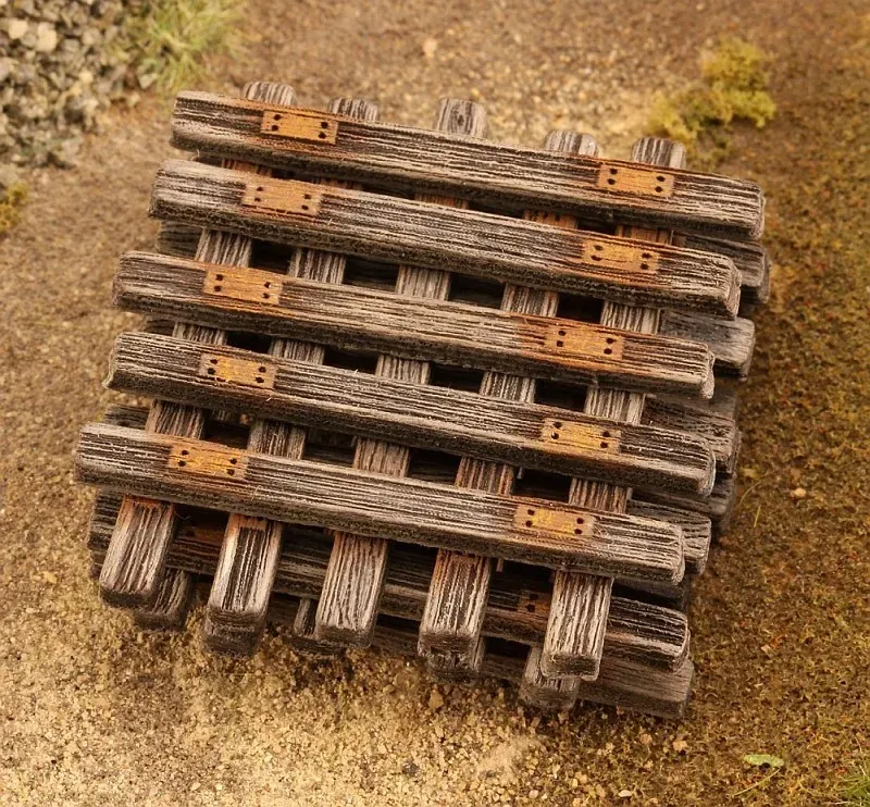 Albion 48502 traverses en bois vieilli