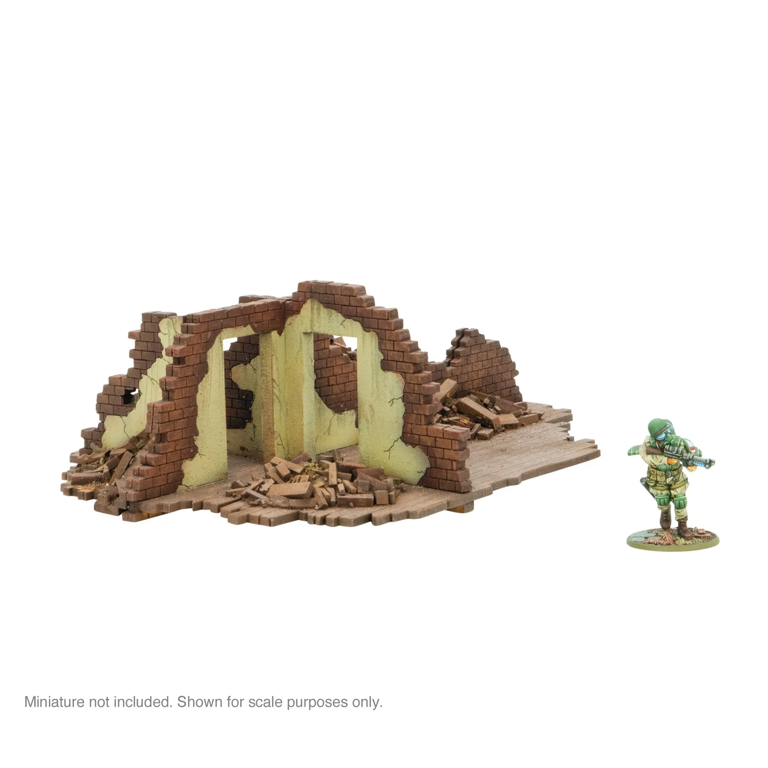 Warlord Games City in Ruins Internal Ruins décor MDF ruine urbaine