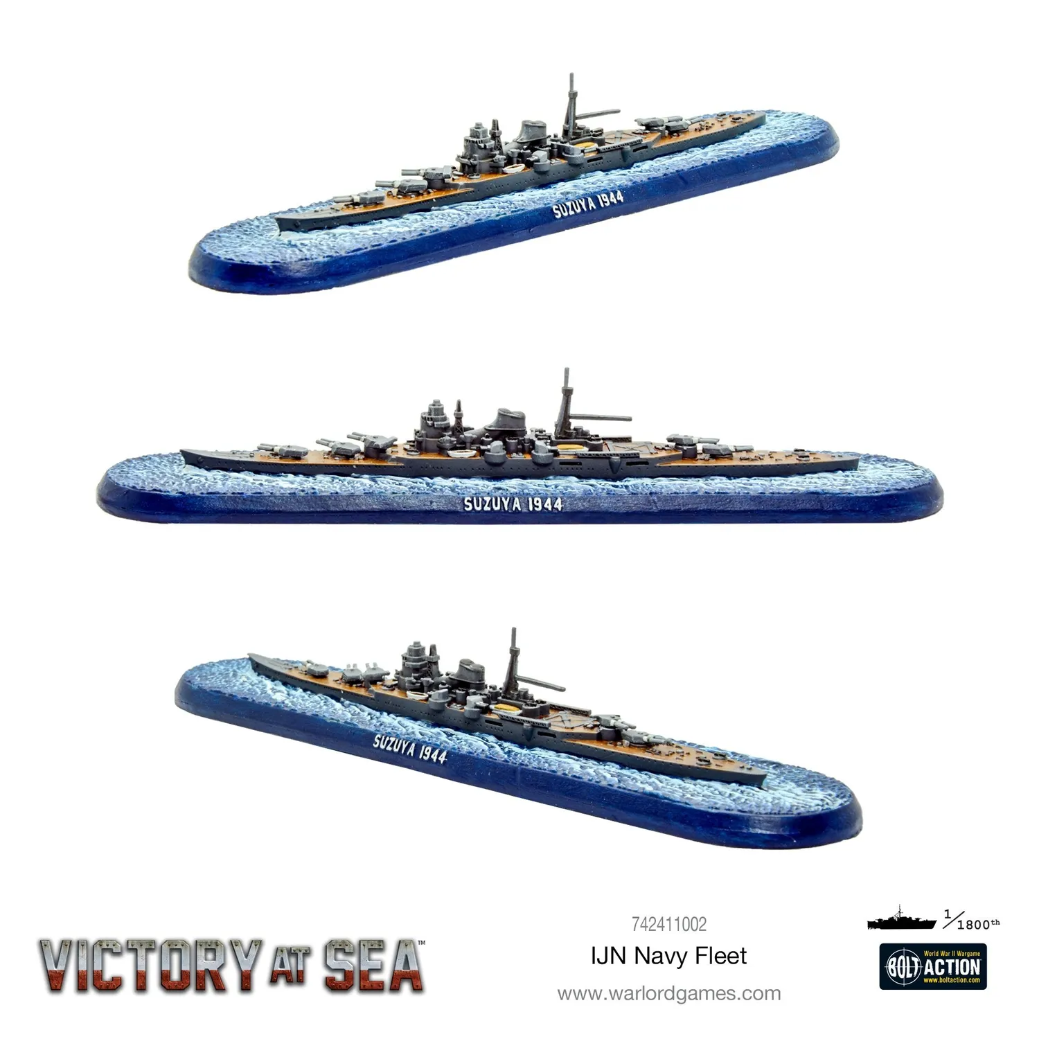 Victory at Sea IJN fleet boîte de flotte japonaise