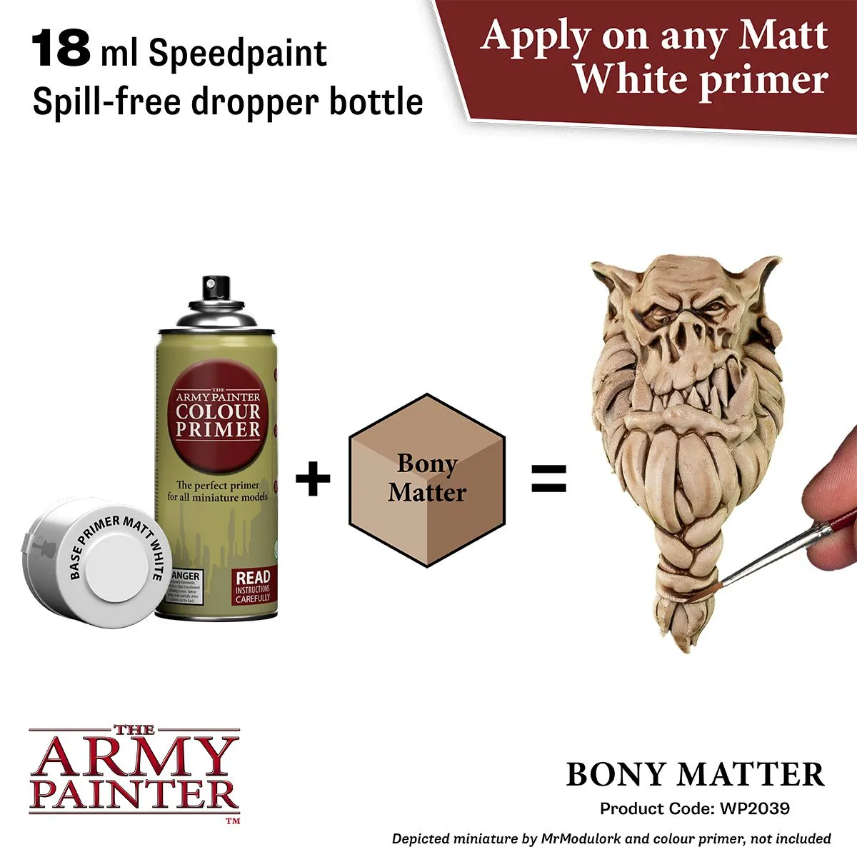 Army Painter Speedpaint Bony Matter peinture beige