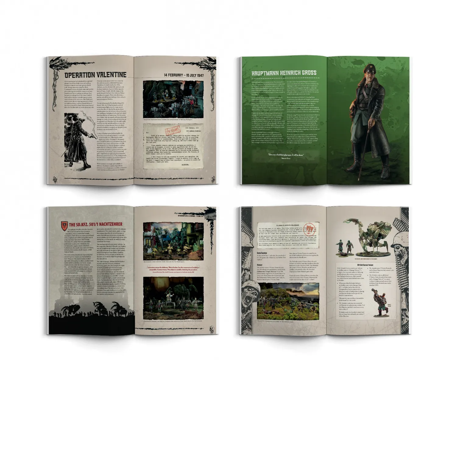 Konflikt ’47 Festung Europa livre et miniature Operation Touchdown