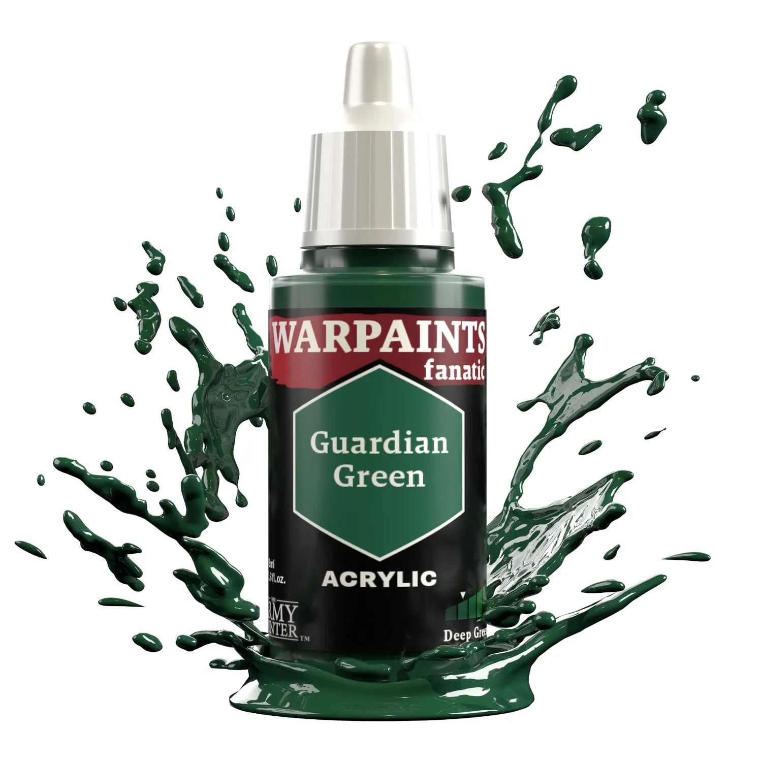 Bolt Action Warpaints Fanatic Guardian Green peinture acrylique 18 ml
