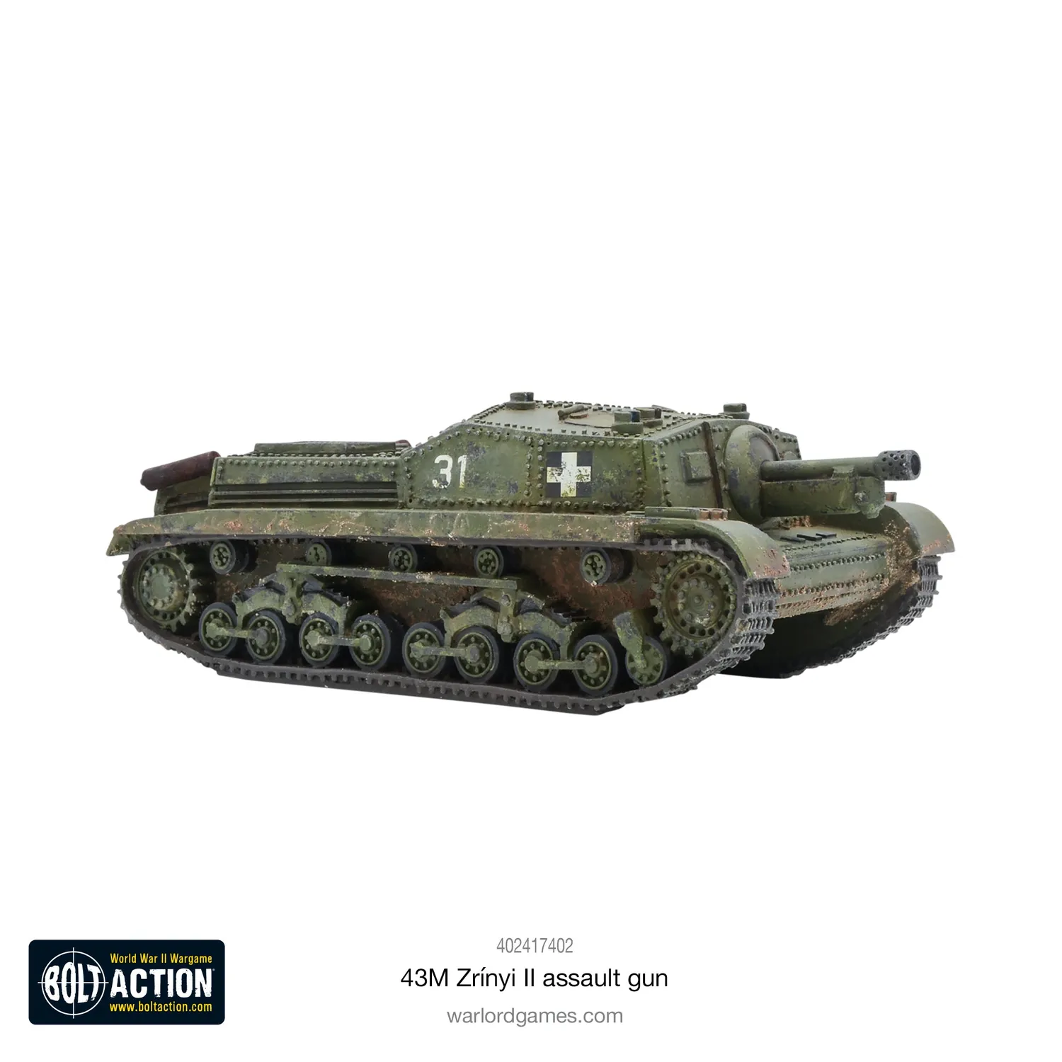 Bolt Action 43M Zrínyi II canon d'assaut hongrois