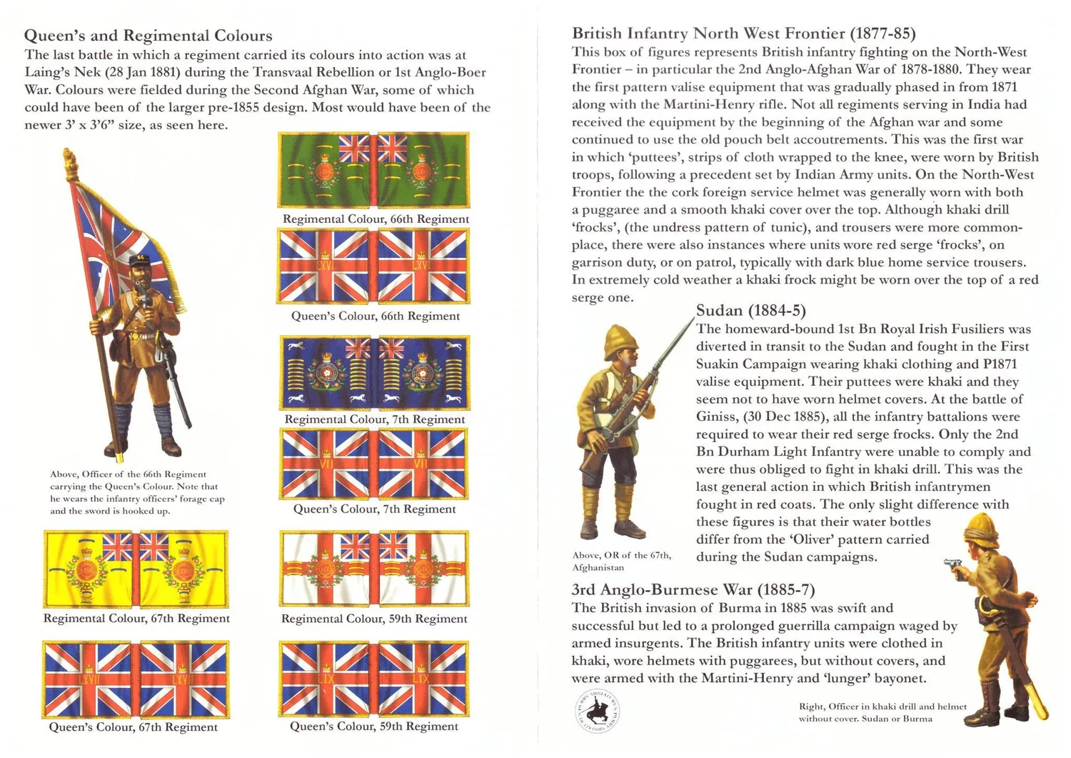 Perry Miniatures British Infantry 1877-1885 boîte 36 figurines
