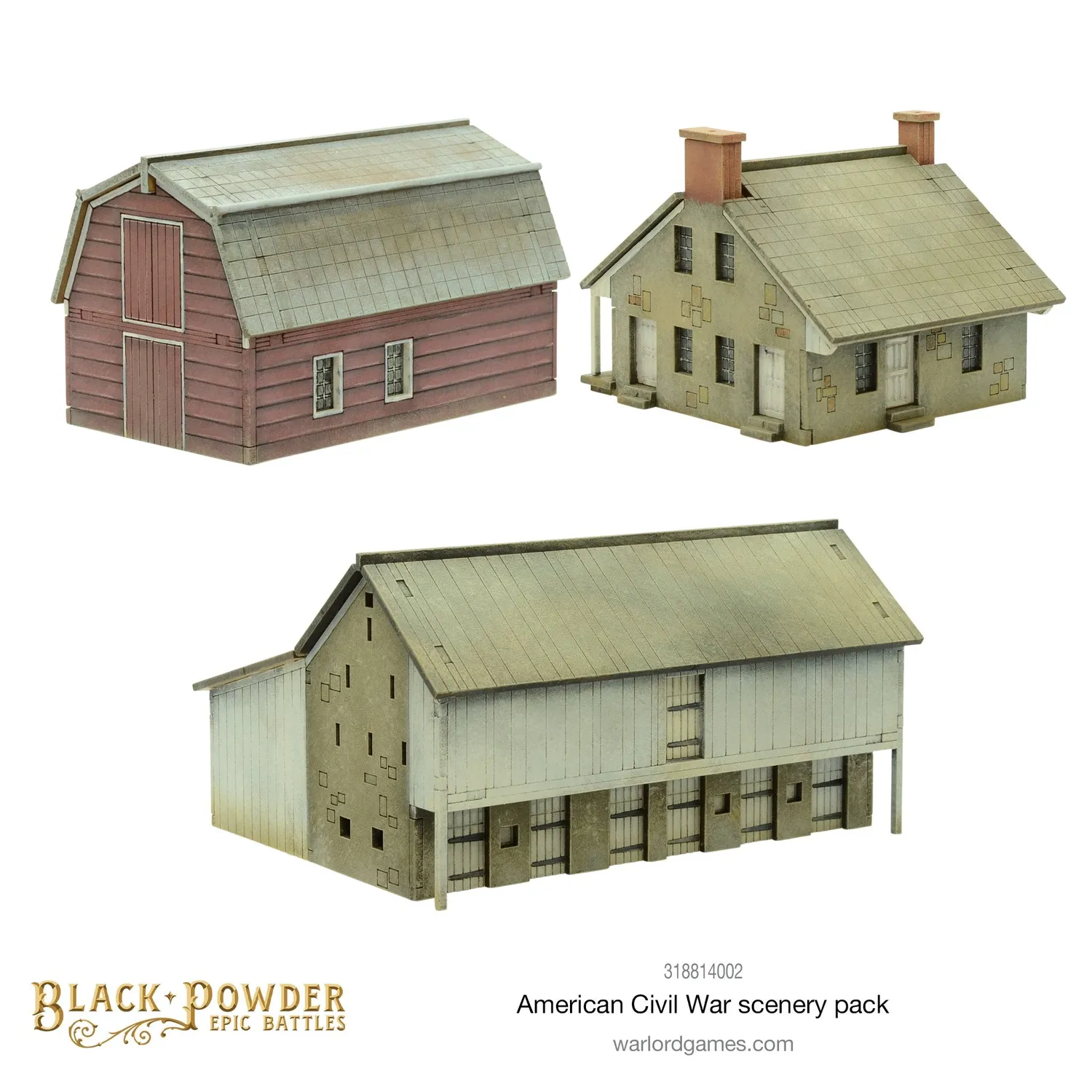 Bolt Action Epic Battles ACW Scenery Pack décors MDF