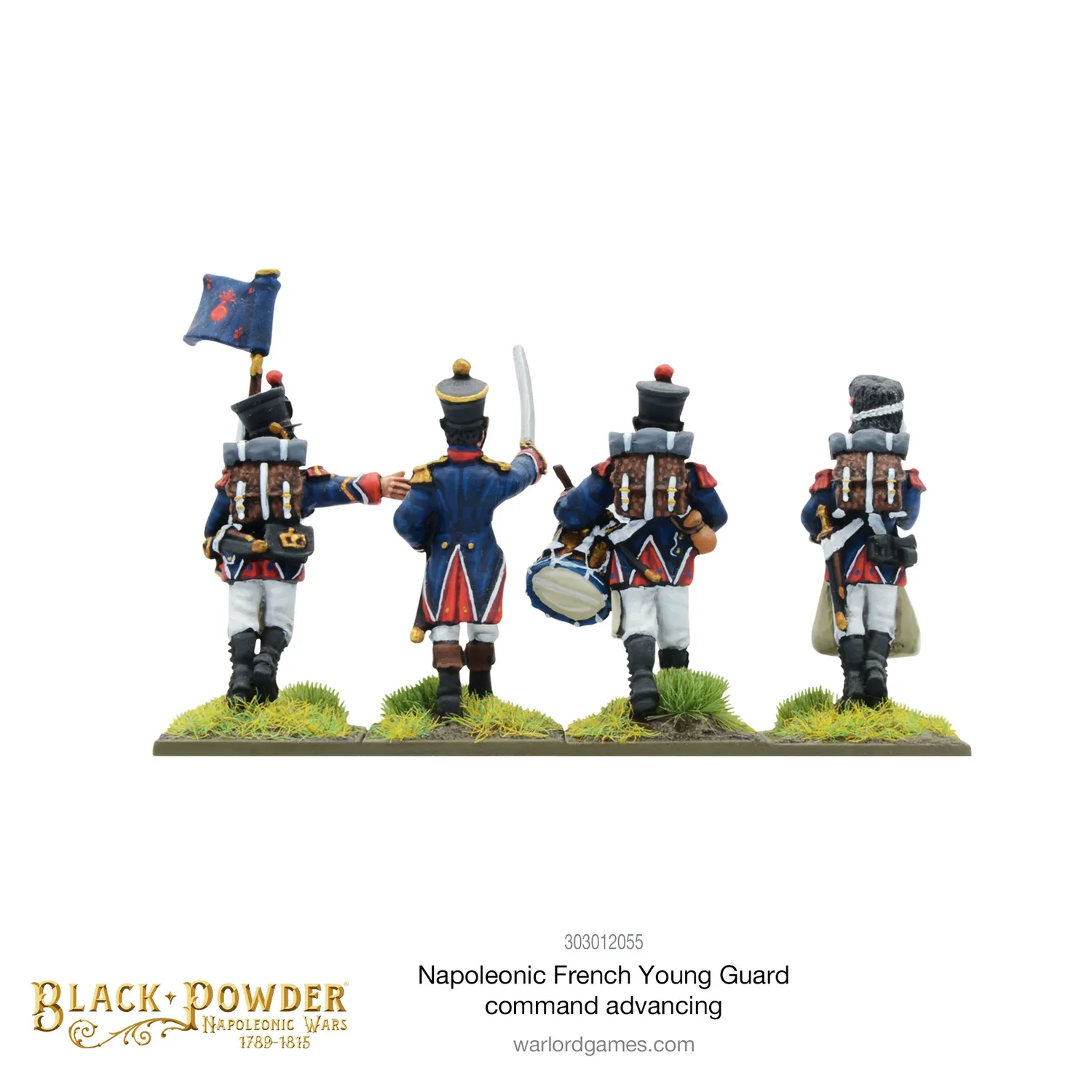 Warlord Games Black Powder Young Guard Command figurines métal
