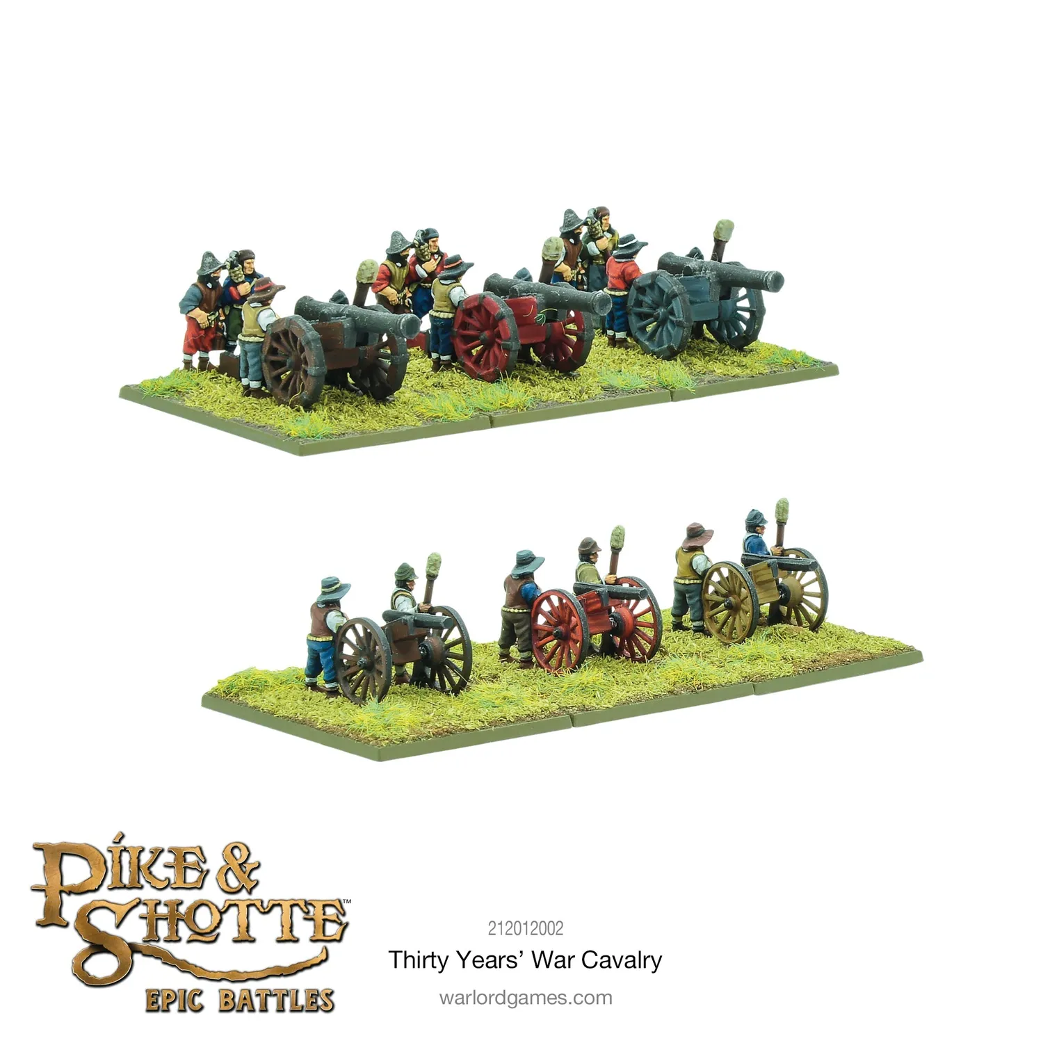 Warlord Pike & Shotte Epic Battles cavalerie coffret plastique