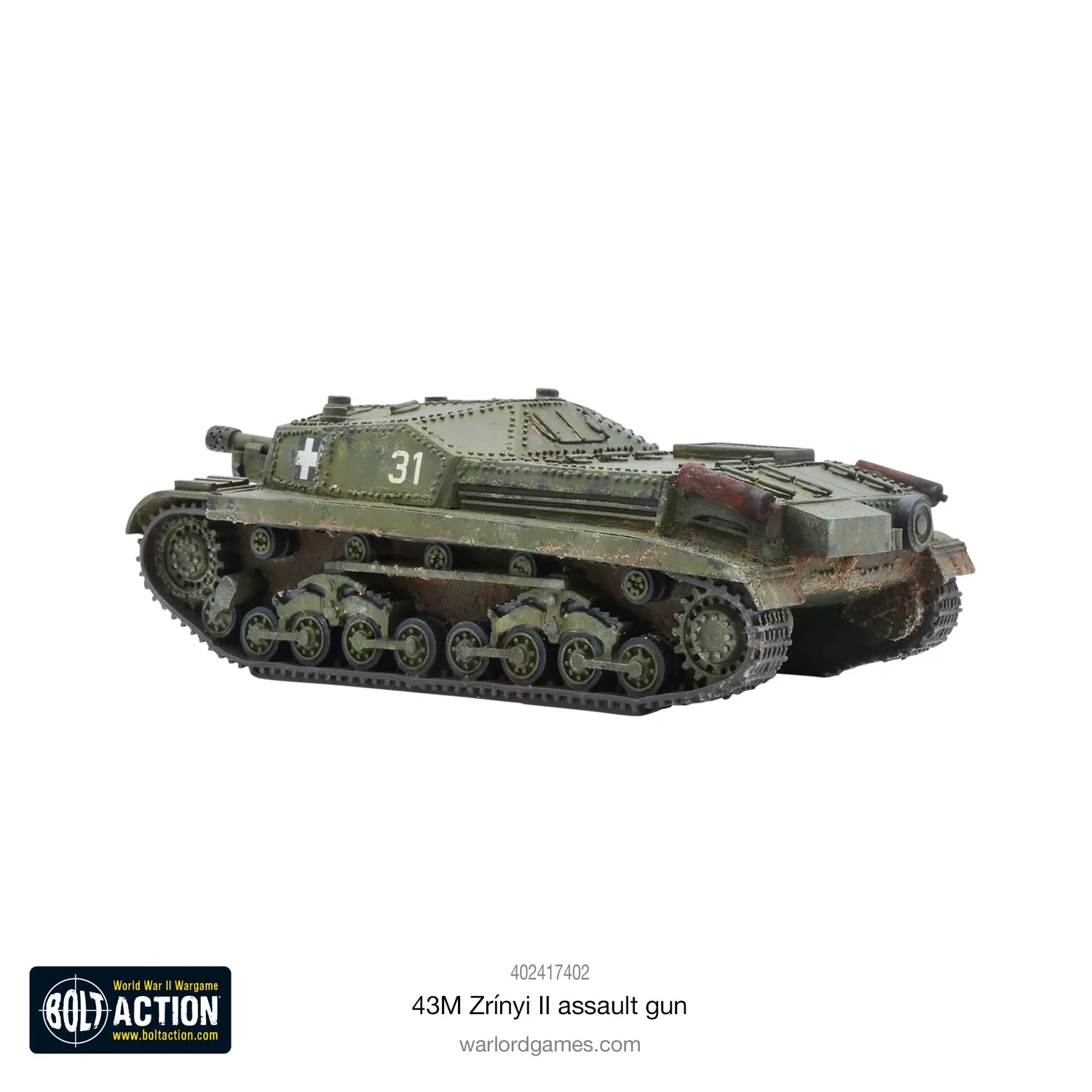 Bolt Action 43M Zrínyi II canon d'assaut hongrois