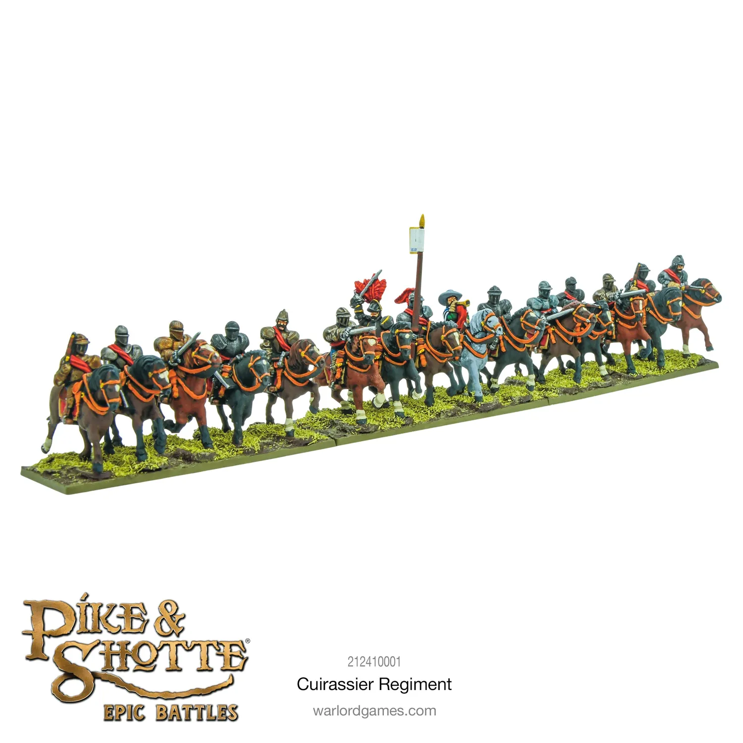 Bolt Action Pike & Shotte Epic Battles Cuirassier Regiment figurines