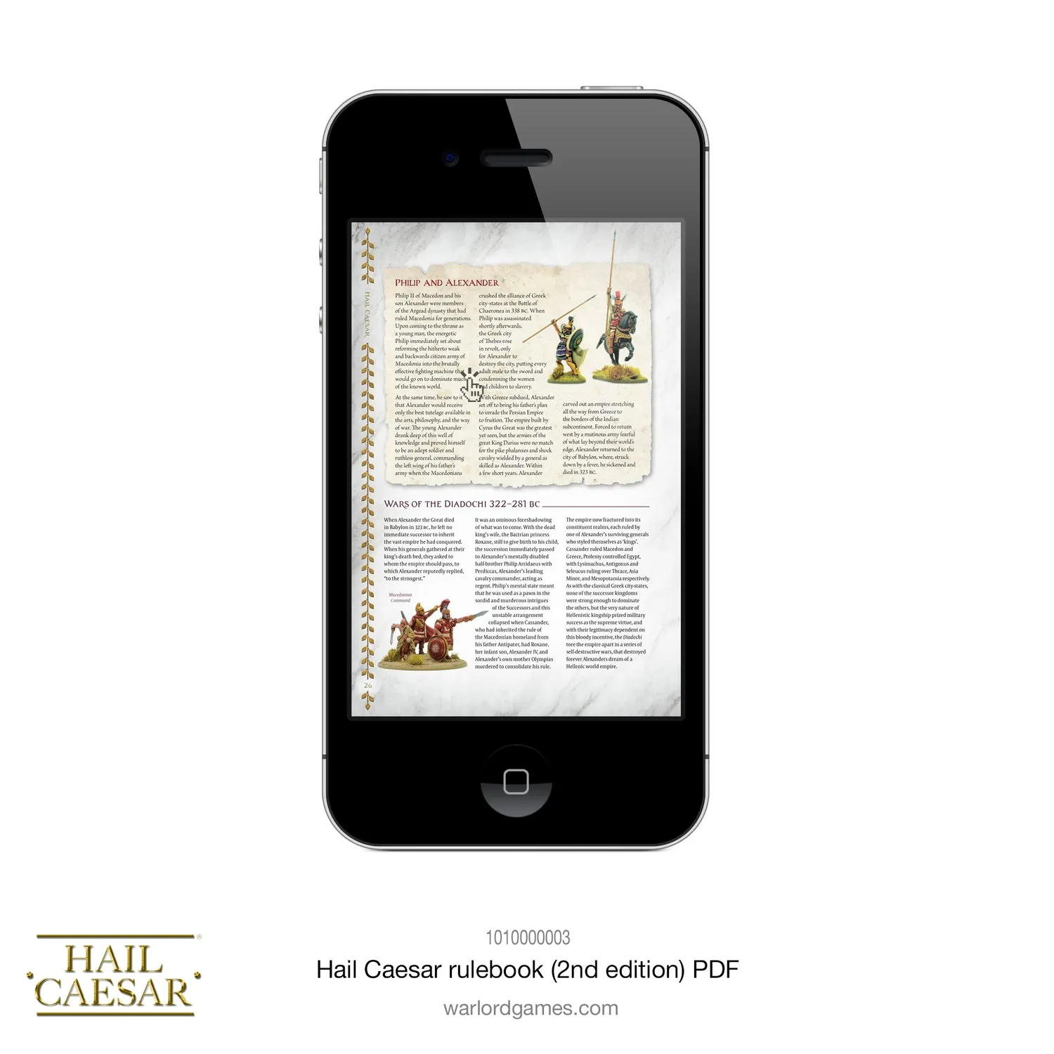 Bolt Action Hail Caesar Digital Hail Caesar rulebook (2nd edition) livre PDF