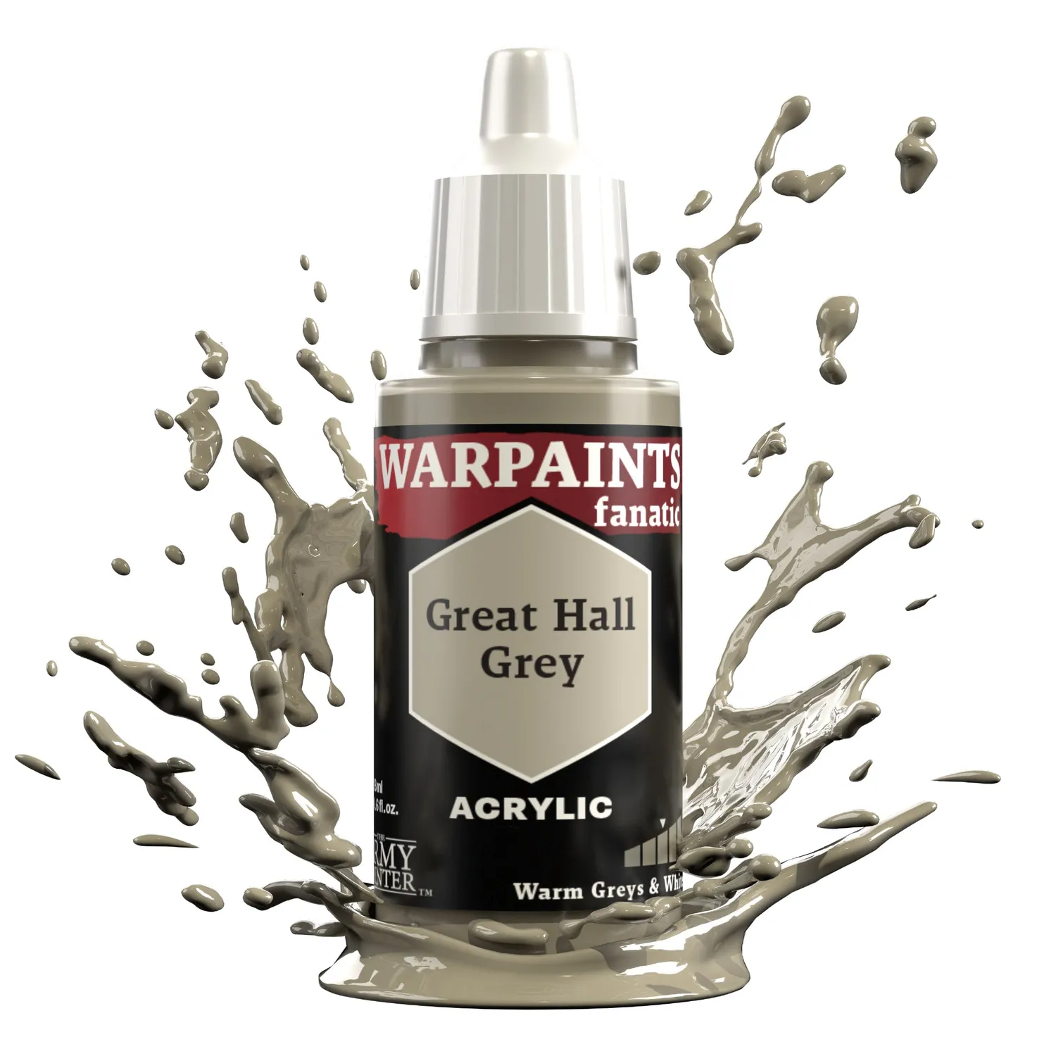 The Army Painter Warpaints Fanatic Great Hall Grey 18 ml