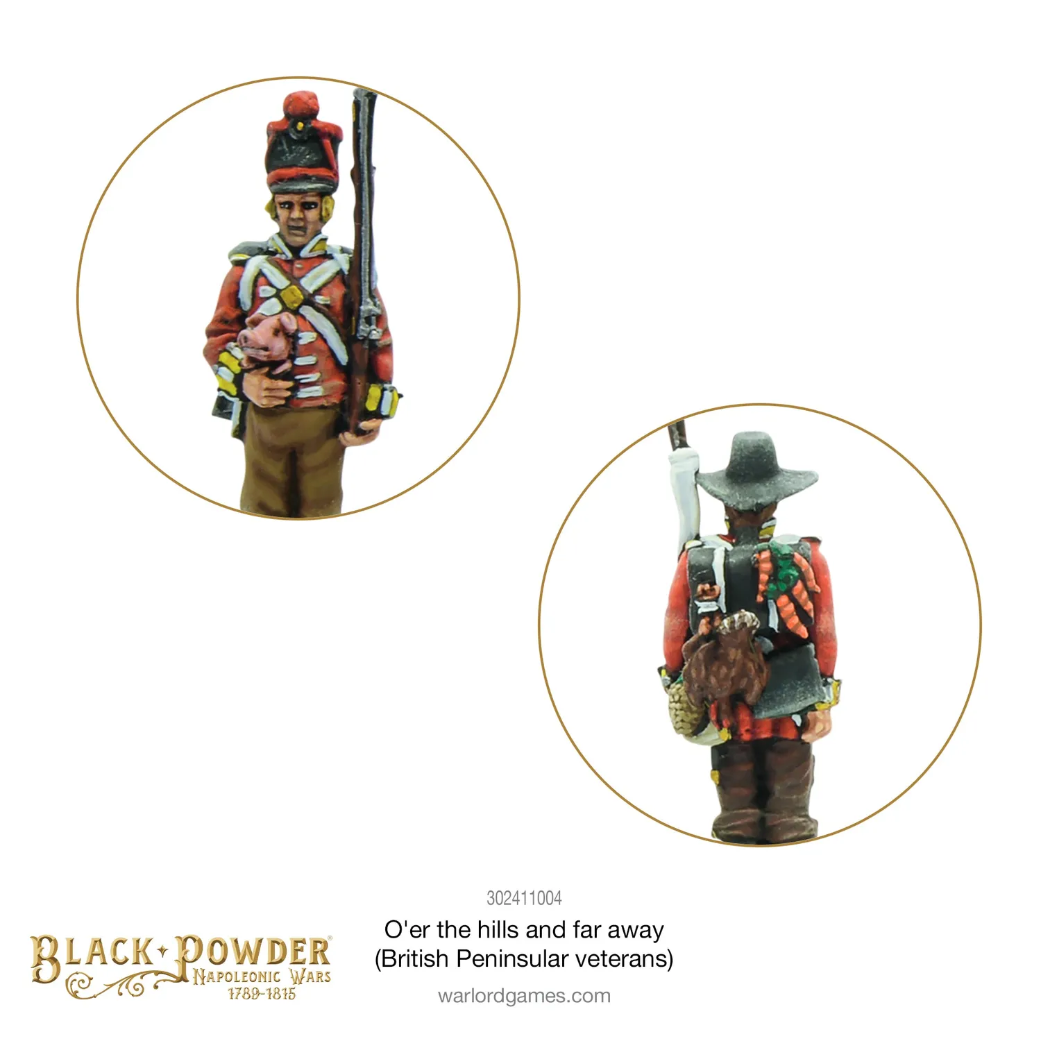 Warlord Games Black Powder O'er the Hills vétérans figurines