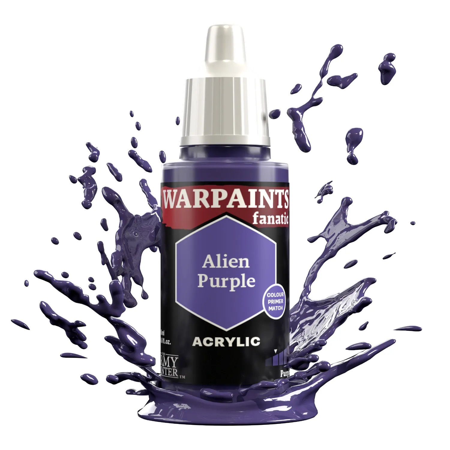 Warpaints Fanatic Alien Purple peinture acrylique violette 18 ml pigmentée