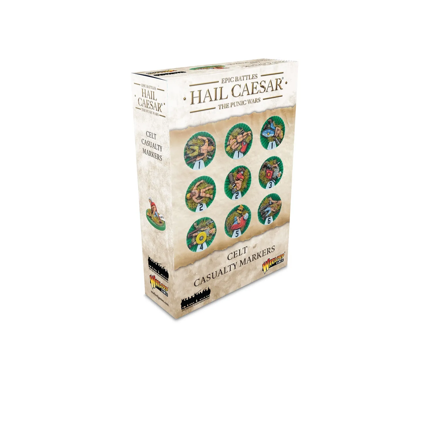 Bolt Action Hail Caesar Epic Battles Celt Casualties marqueurs pertes 18 pièces