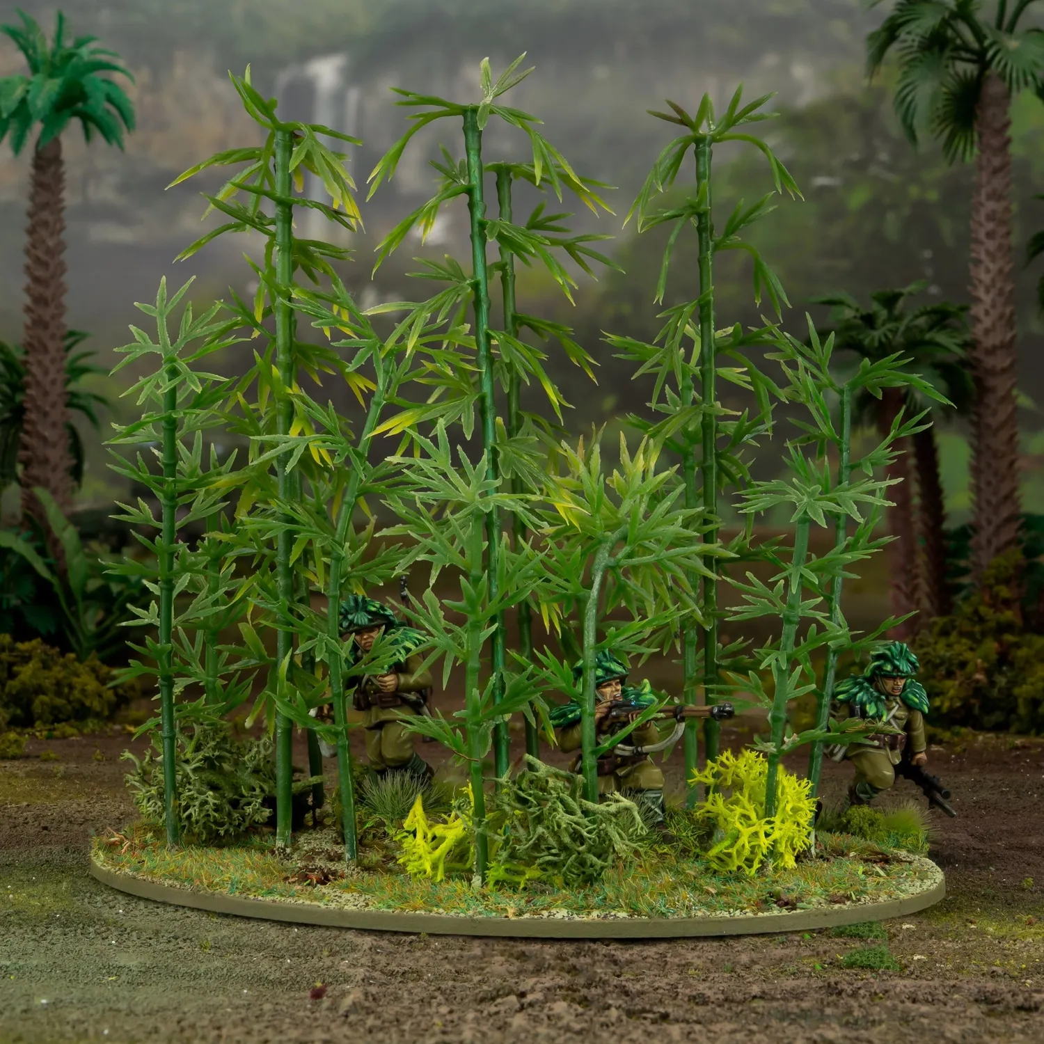 Bolt Action Japanese Bamboo Bushes décor jungle