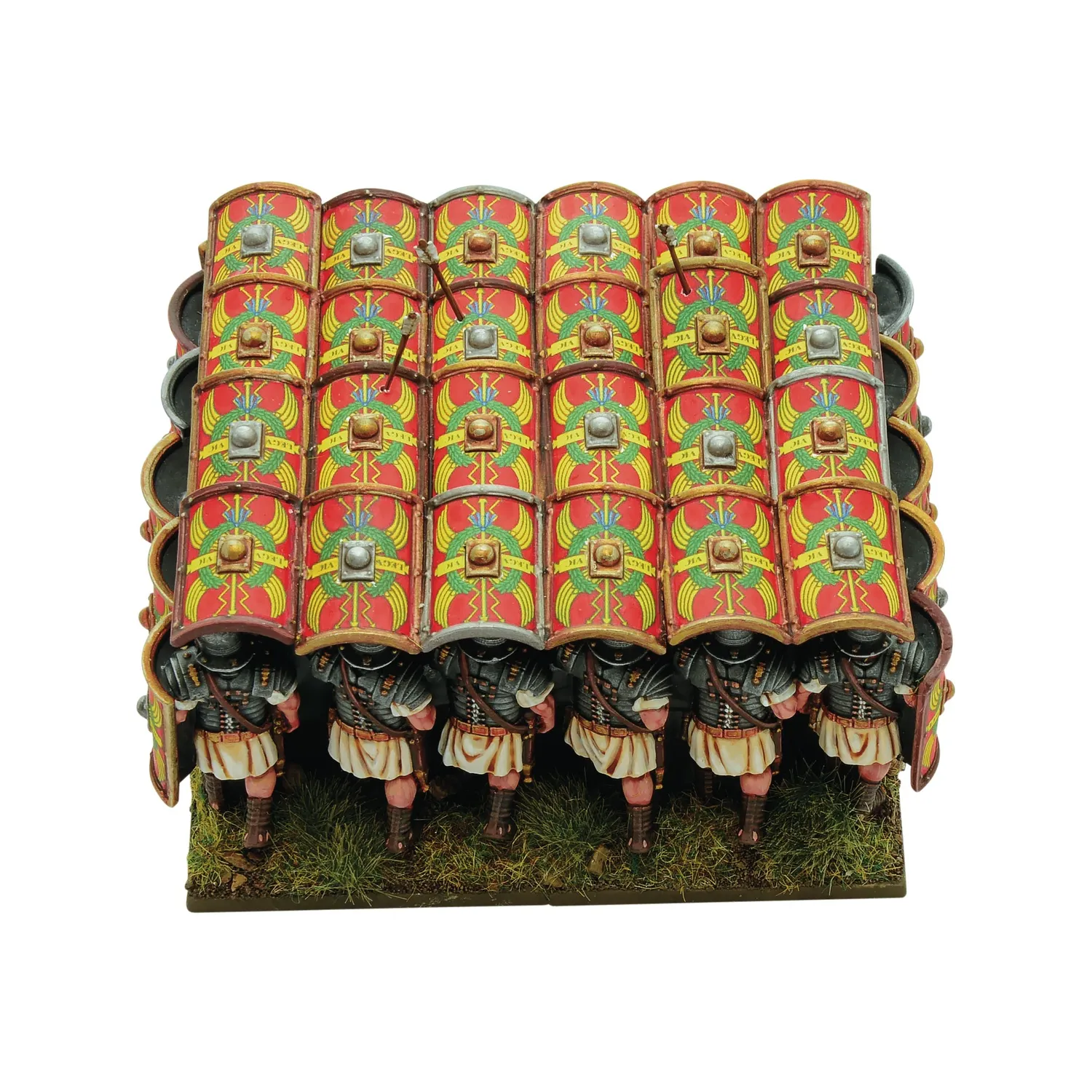 Bolt Action Hail Caesar Testudo figurines romains résine