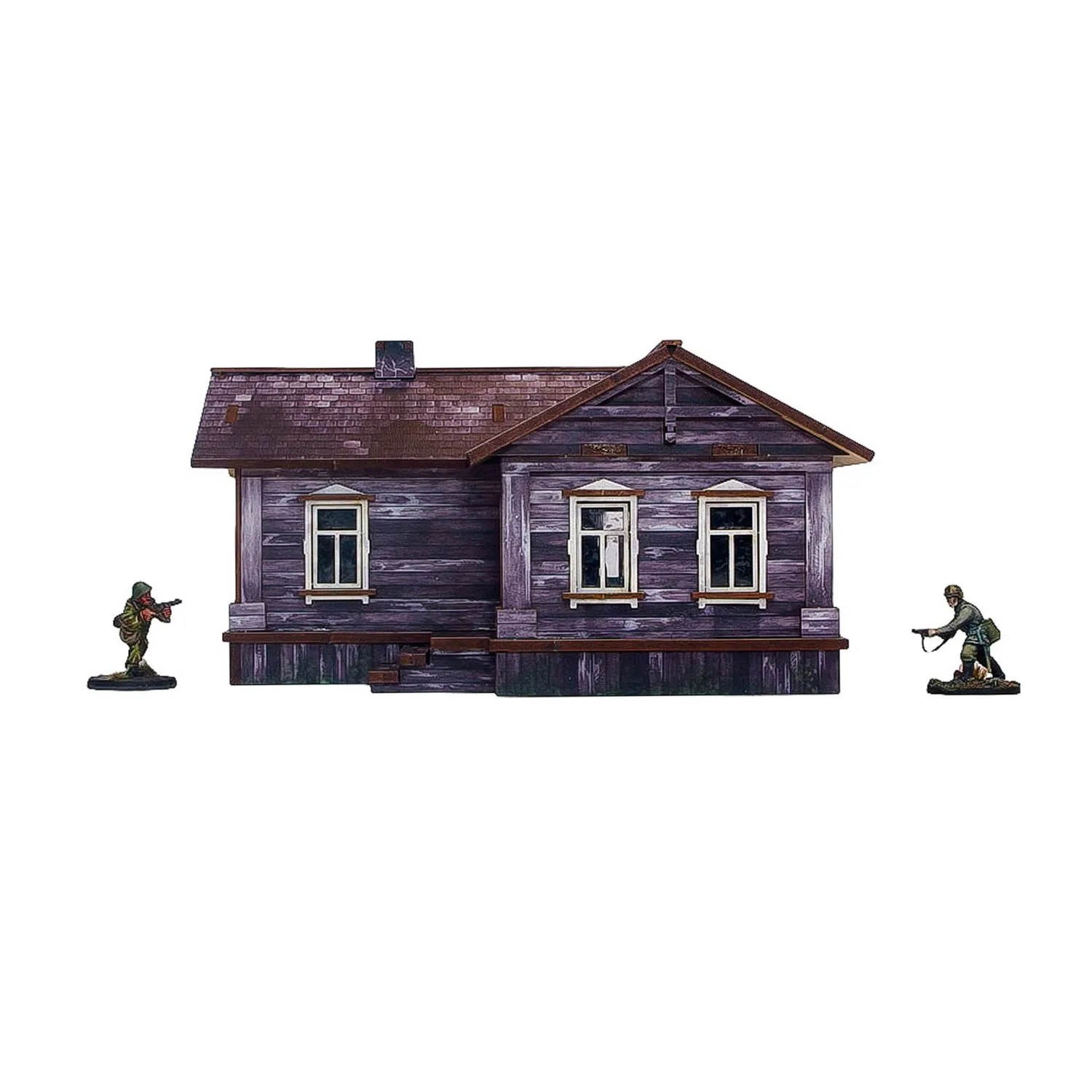 Bolt Action Pre-Painted WW2 Ostfront Village Maria's House décor prépeint HDF