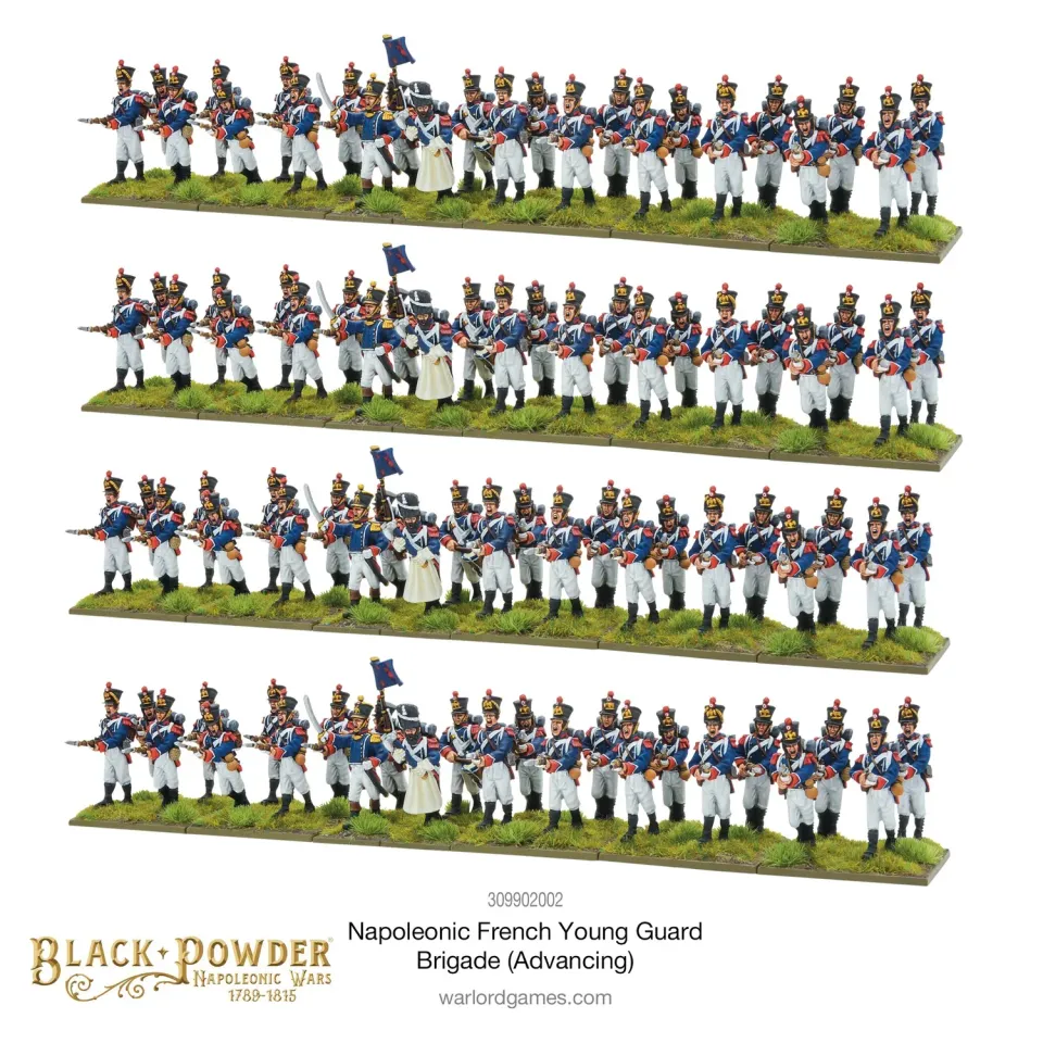 Black Powder Young Guard Brigade française métal x96