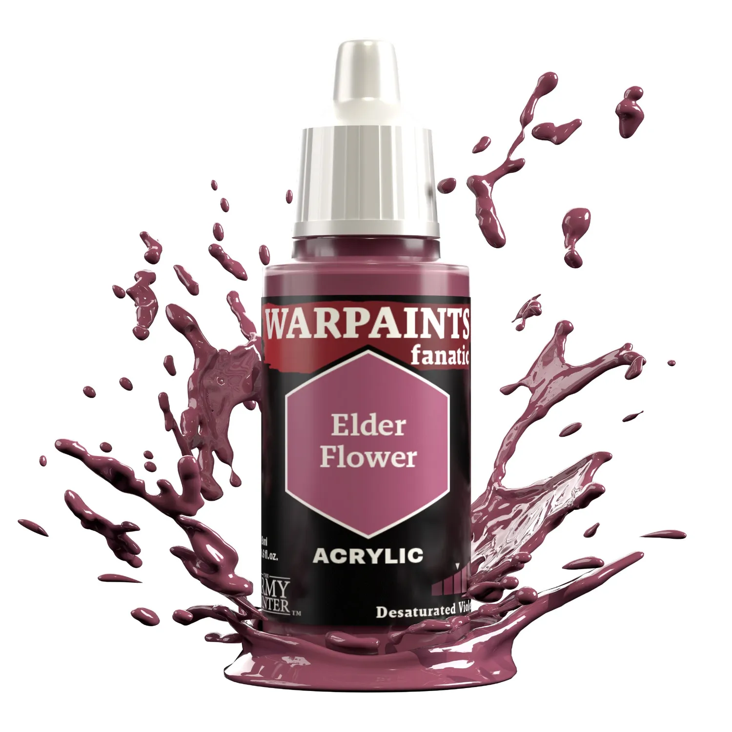 Bolt Action Warpaints Fanatic Elder Flower peinture acrylique 18 ml rose