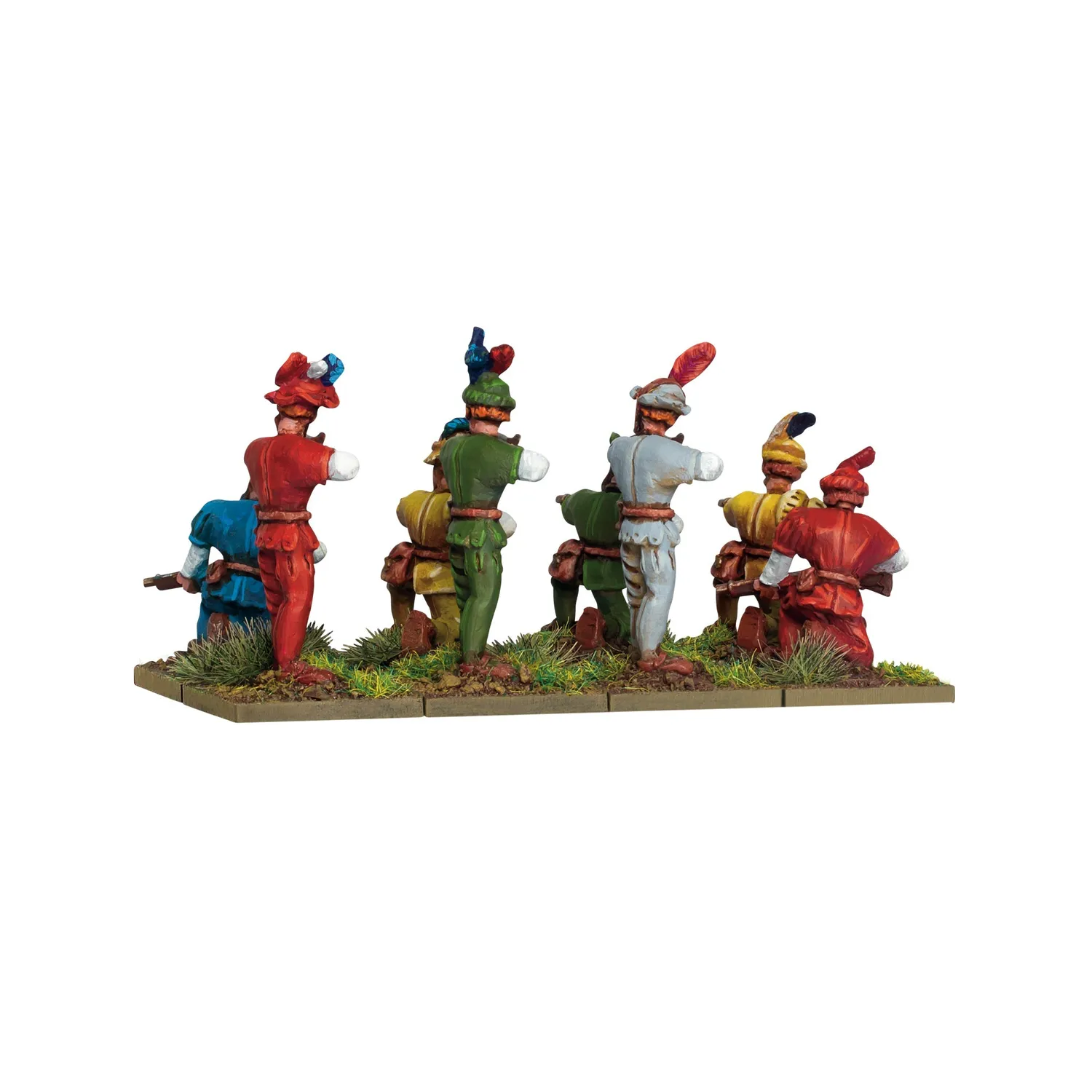 Bolt Action Pike & Shotte Italian Wars Swiss Arquebusiers figurines métal 8