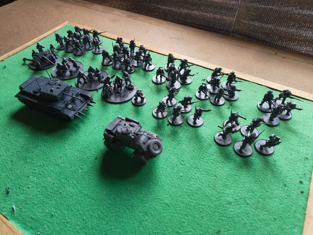 Bolt Action Third Edition livre de règles + figurine Currey