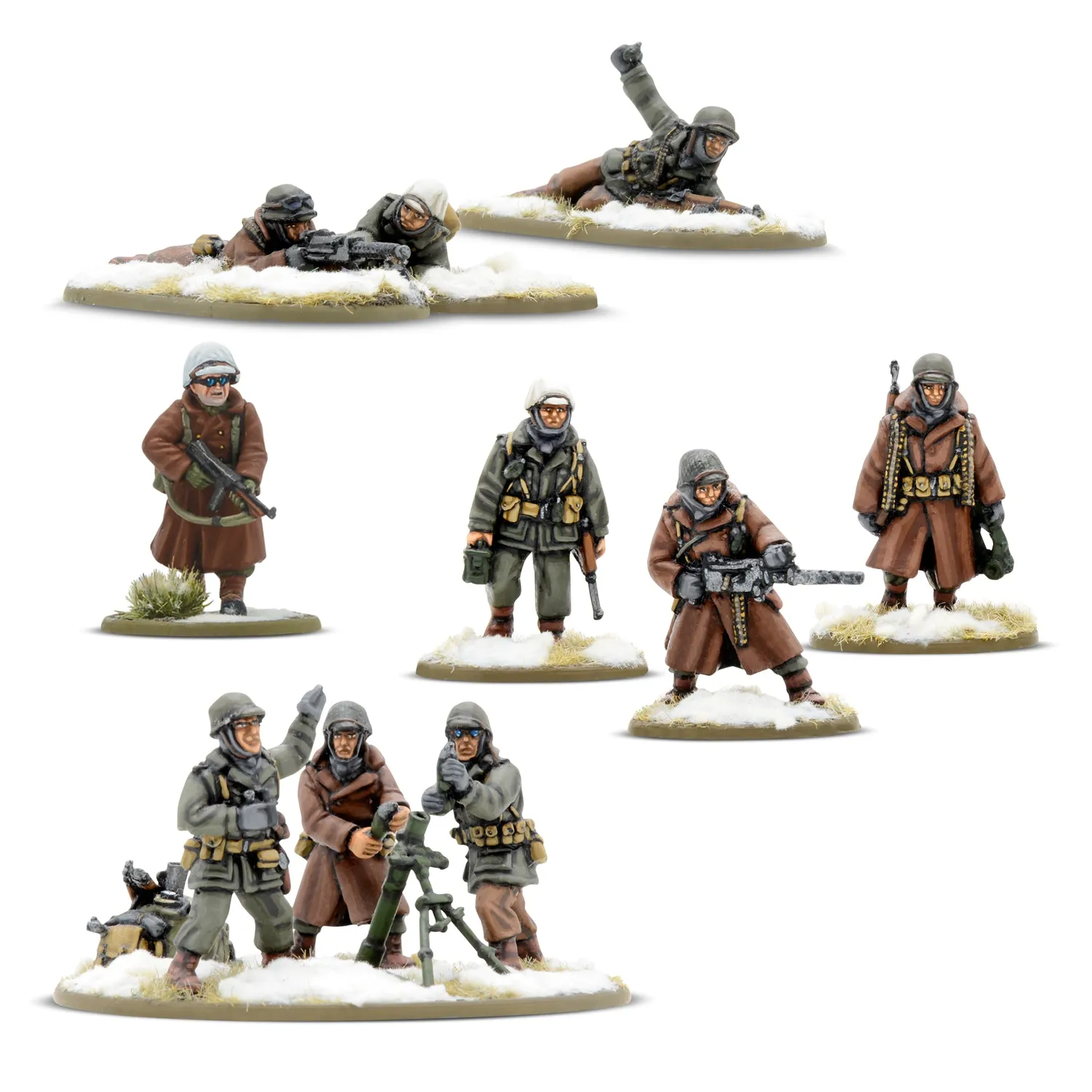 Bolt Action US Army Winter Starter armée hiver complète