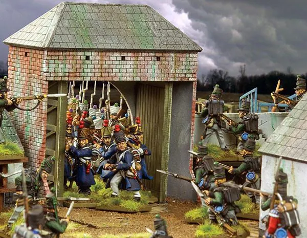Bolt Action Farmhouse Assault La Haye Sainte Collectors Edition décor