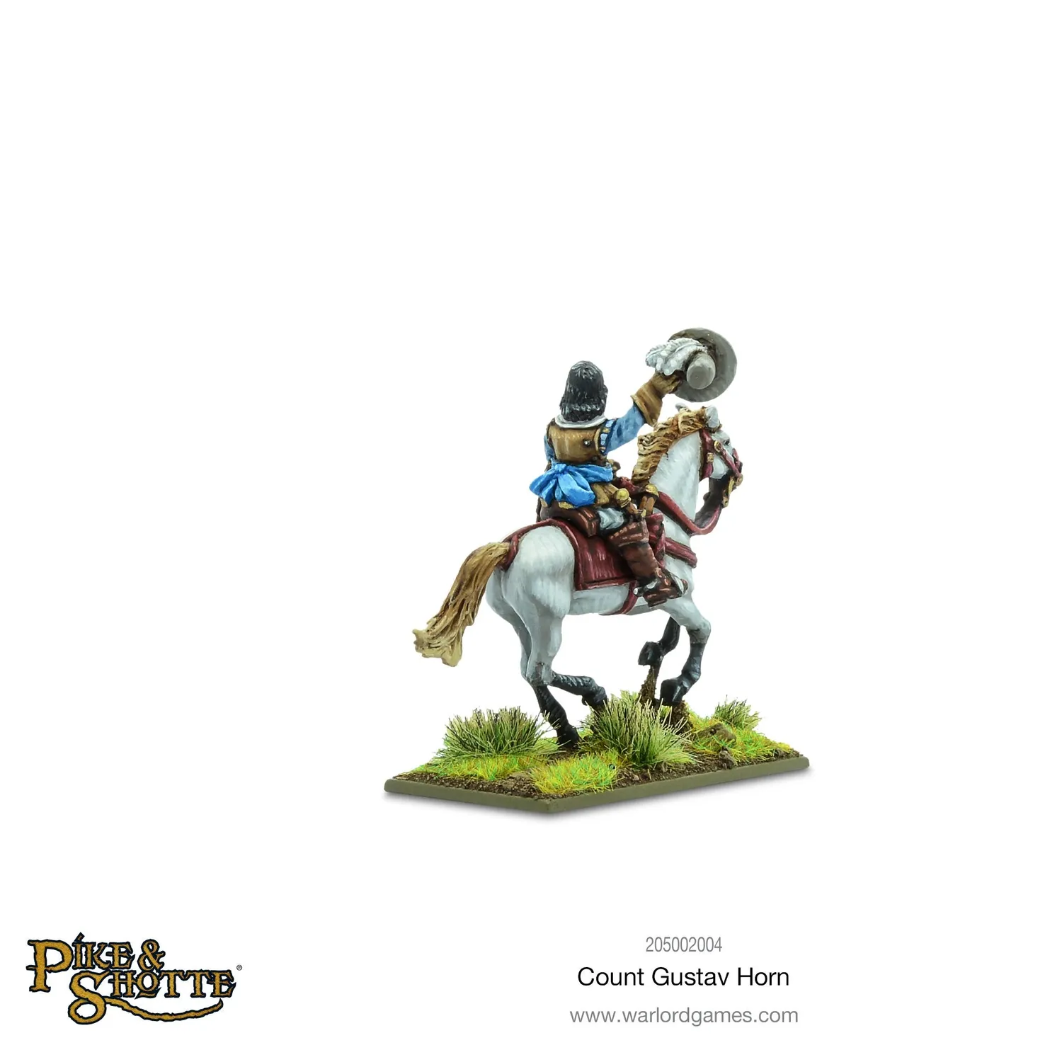 Bolt Action Pike & Shotte Count Gustav Horn figurine métal