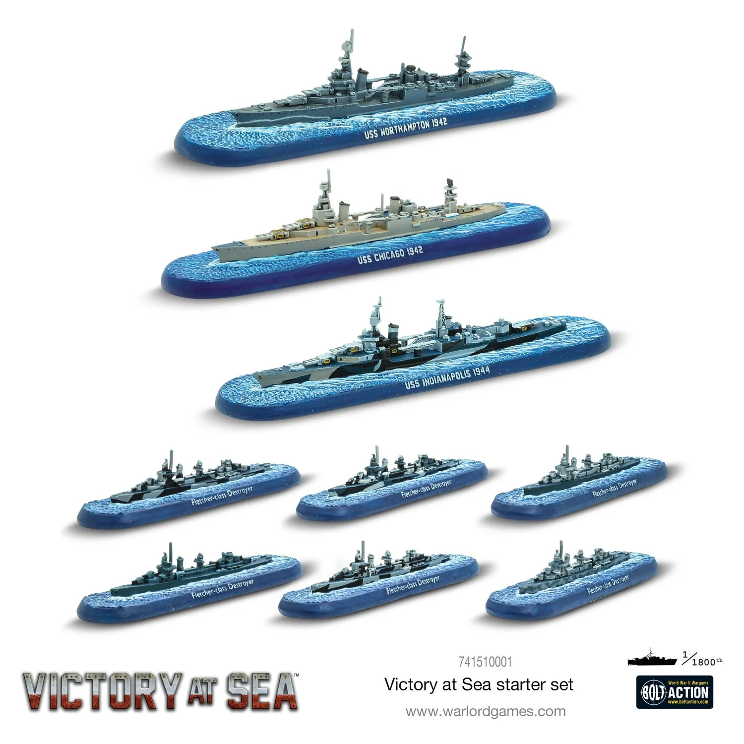 Bolt Action Victory at Sea Battle for the Pacific jeu de départ