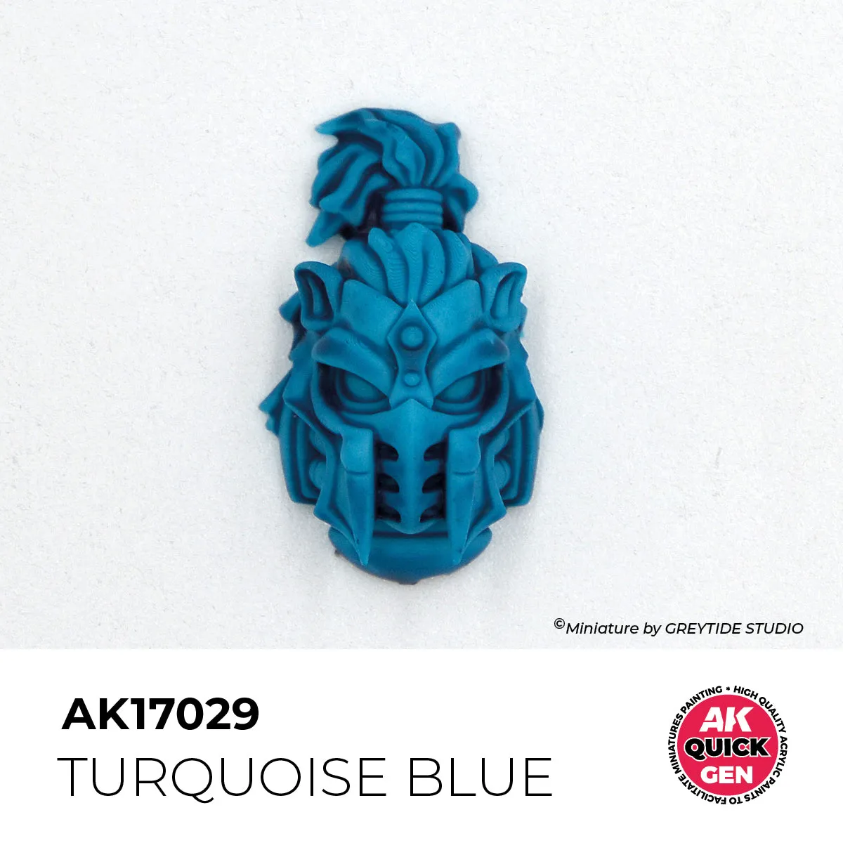 AK Interactive QuickGen Turquoise Blue peinture 18 ml effet contraste