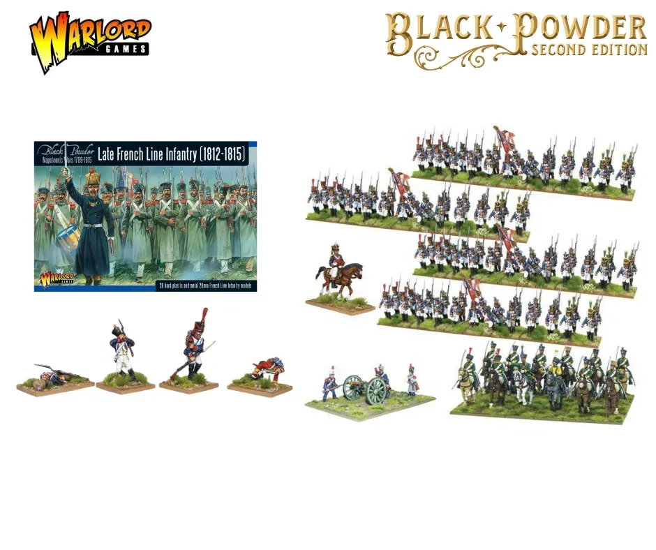 Bolt Action Black Powder French Start Playing Bundle armée française napoléonienne