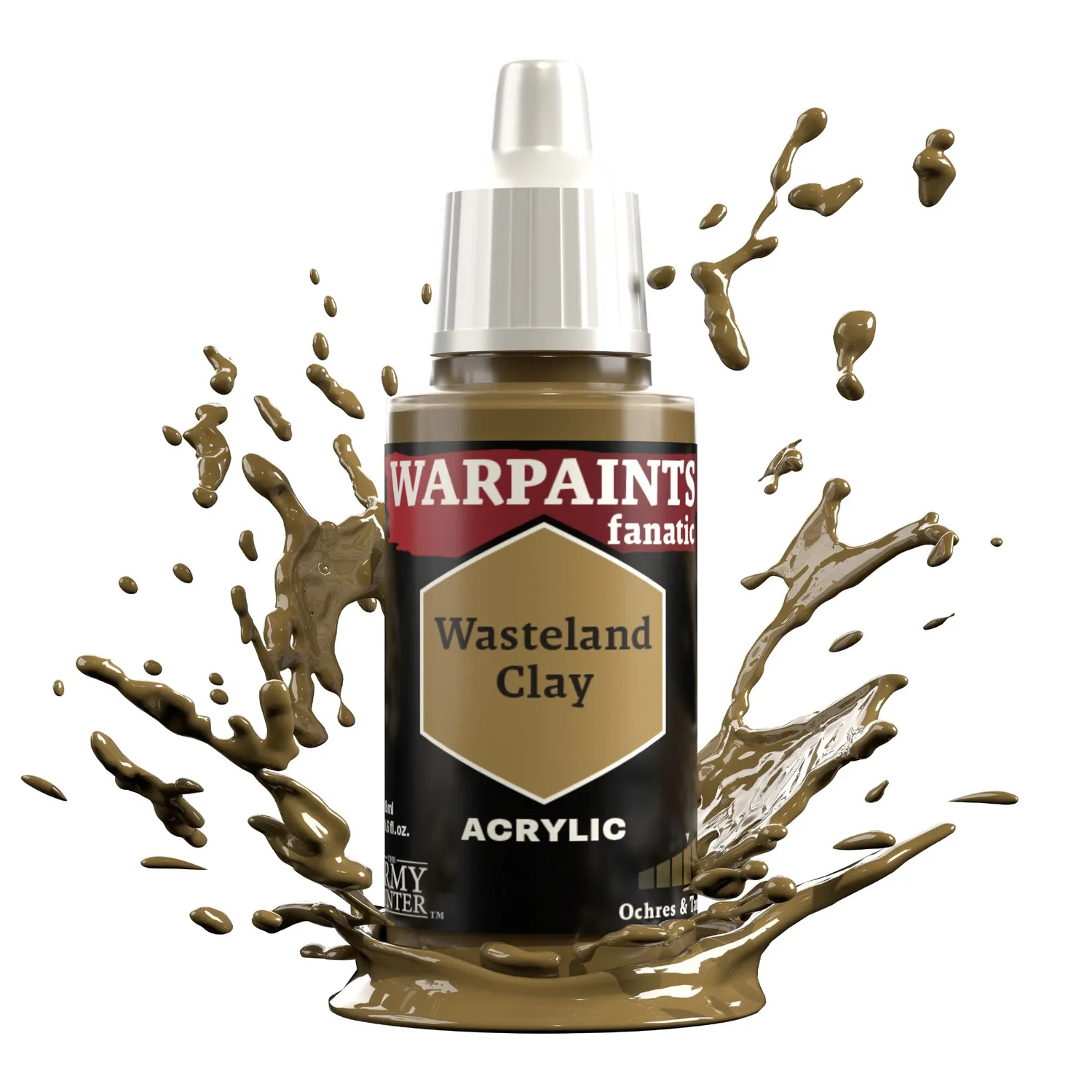Army Painter Warpaints Fanatic Wasteland Clay peinture 18 ml marron