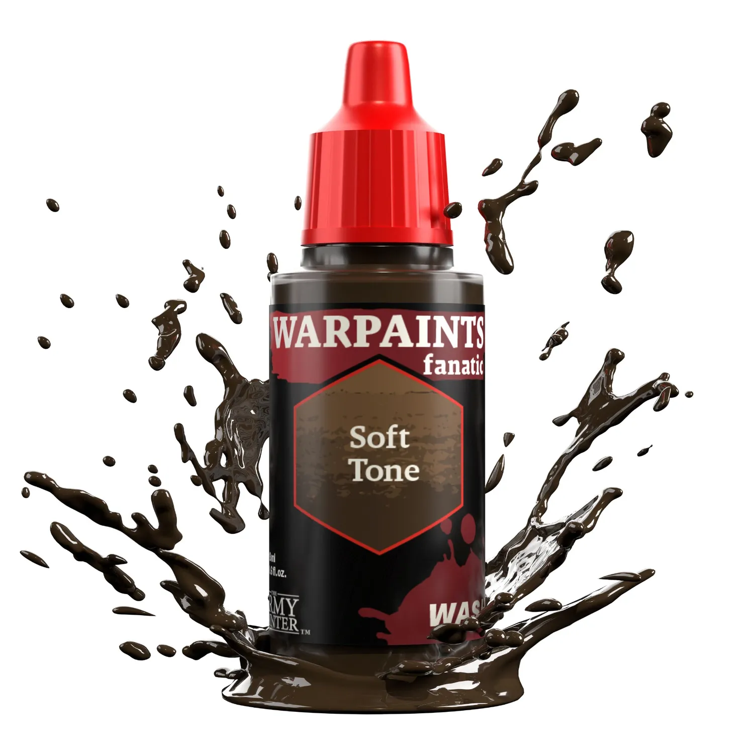 Bolt Action Warpaints Fanatic Wash Soft Tone peinture lavis 18 ml
