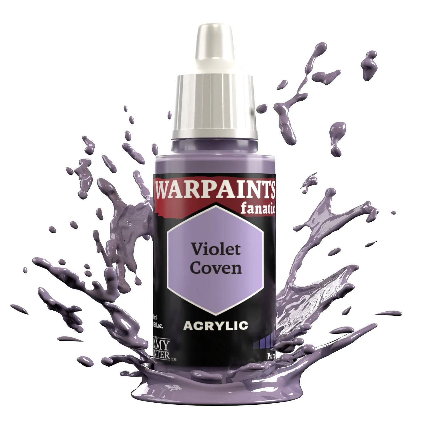 Bolt Action Warpaints Fanatic Violet Coven peinture acrylique 18 ml violette