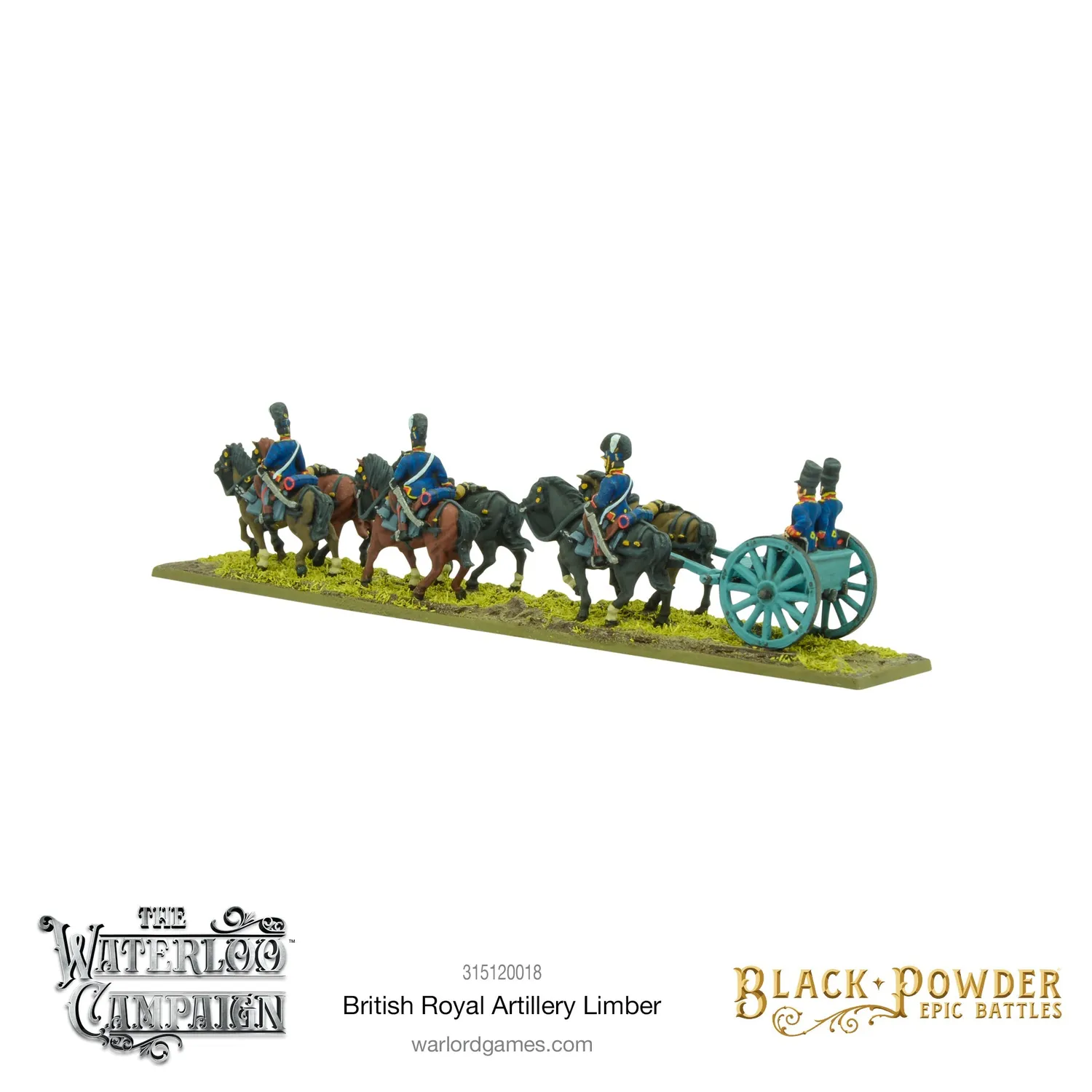Black Powder Epic Battles Limber artillerie britannique