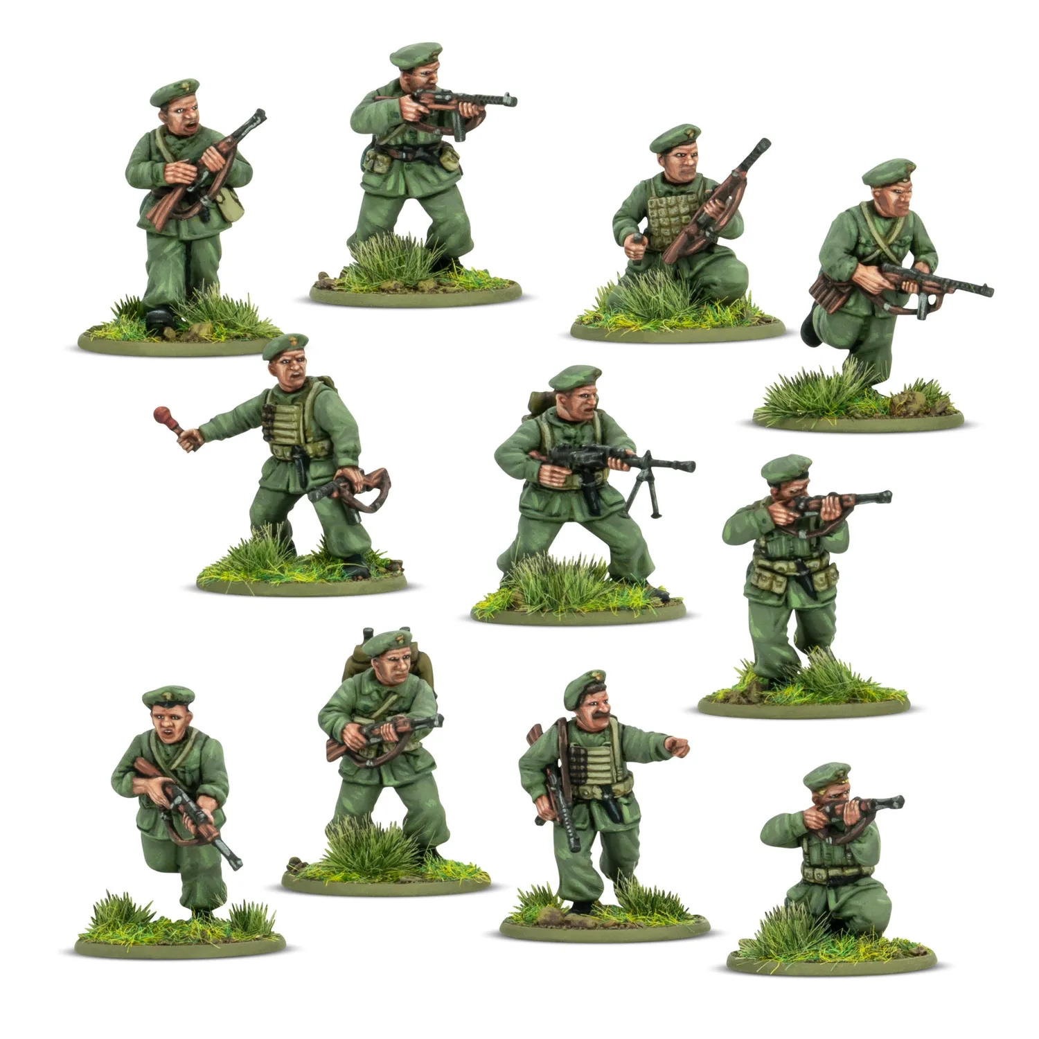 Bolt Action Lions of the Folgore Italian Paracadutisti starter army