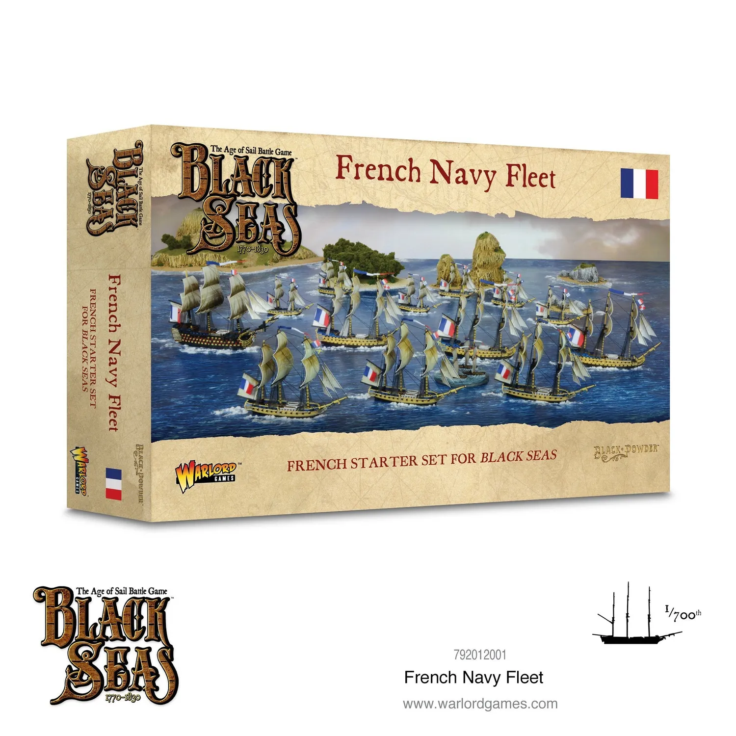 Bolt Action Cruel Seas French Navy Fleet flotte française 1770–1830