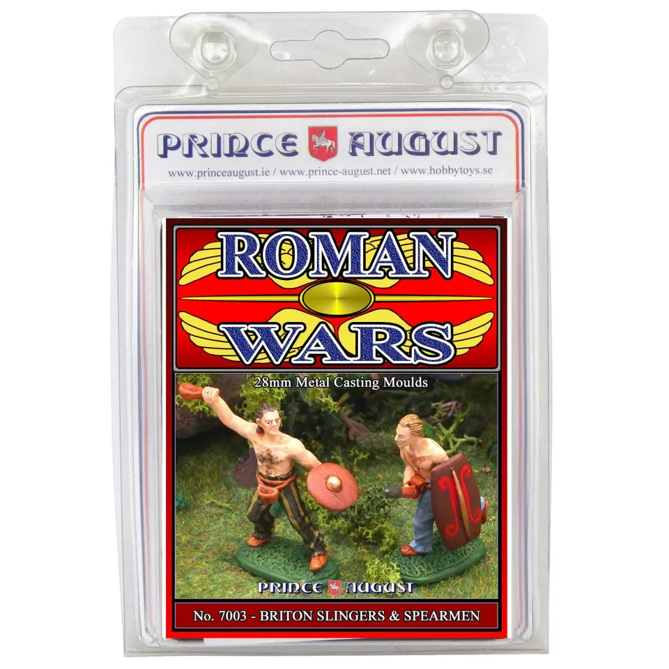 Prince August Roman Wars PA7003 Britons Slingers and Spearmen moule figurine