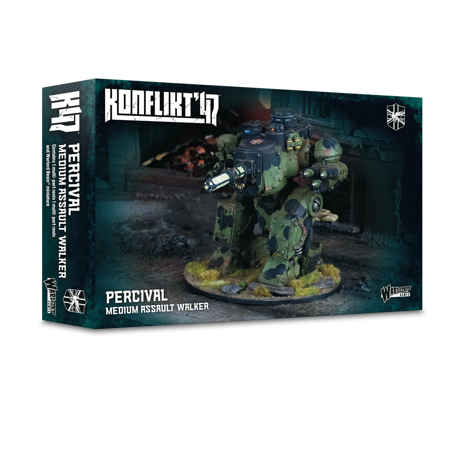 Konflikt 47 Percival Medium Assault Walker résine britannique