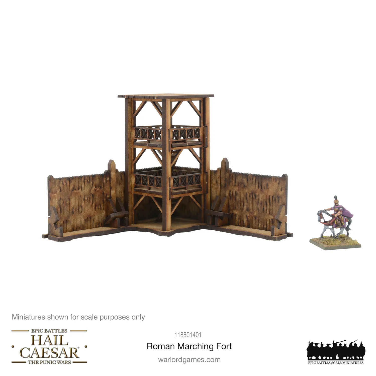 Bolt Action Hail Caesar Epic Battles Roman Marching Fort décor MDF
