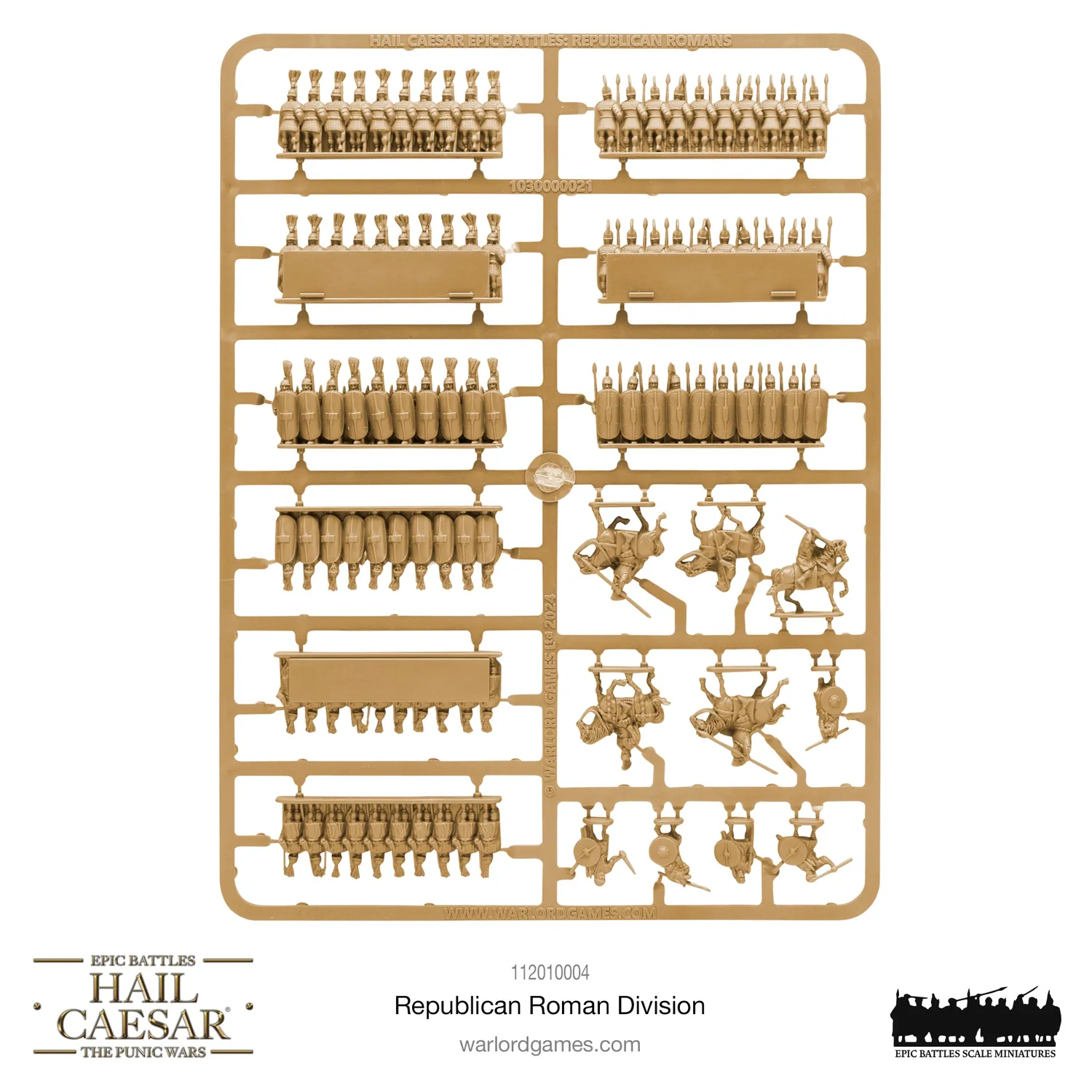 Hail Caesar Epic Battles Republican Roman division plastique