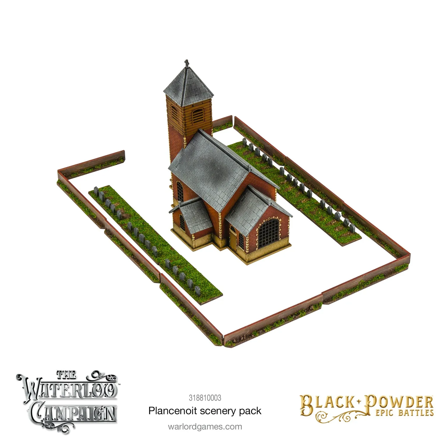 Bolt Action Black Powder Epic Battles Waterloo Plancenoit Scenery Pack décor MDF